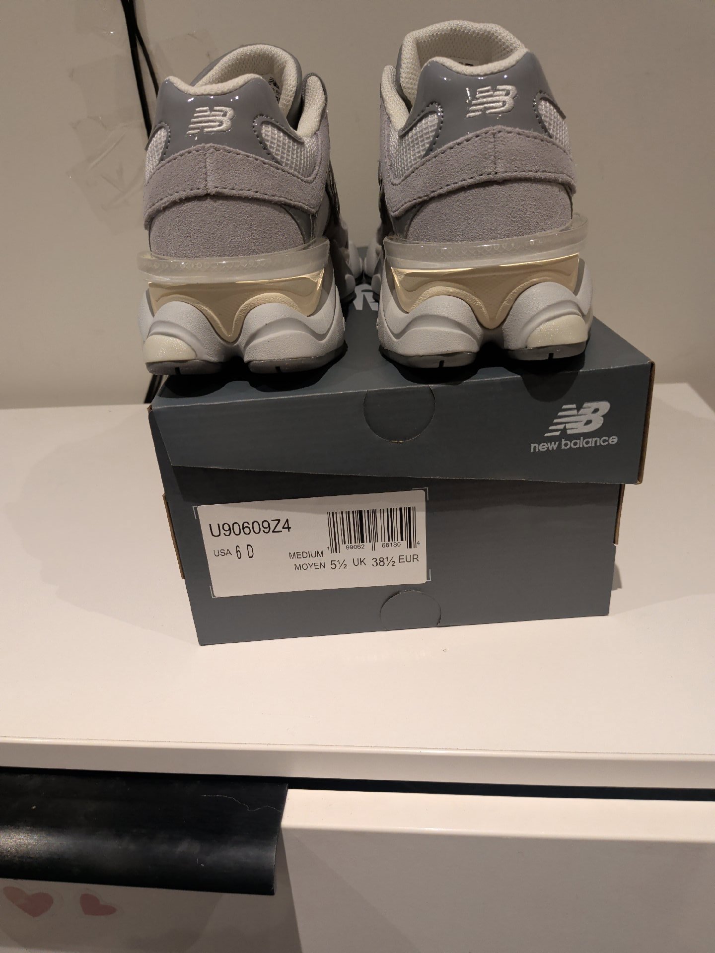 New Balance Grey Chunky Trainers – UK 5.5, New Balance, 5.5, New condition — preloved on SilentSale®