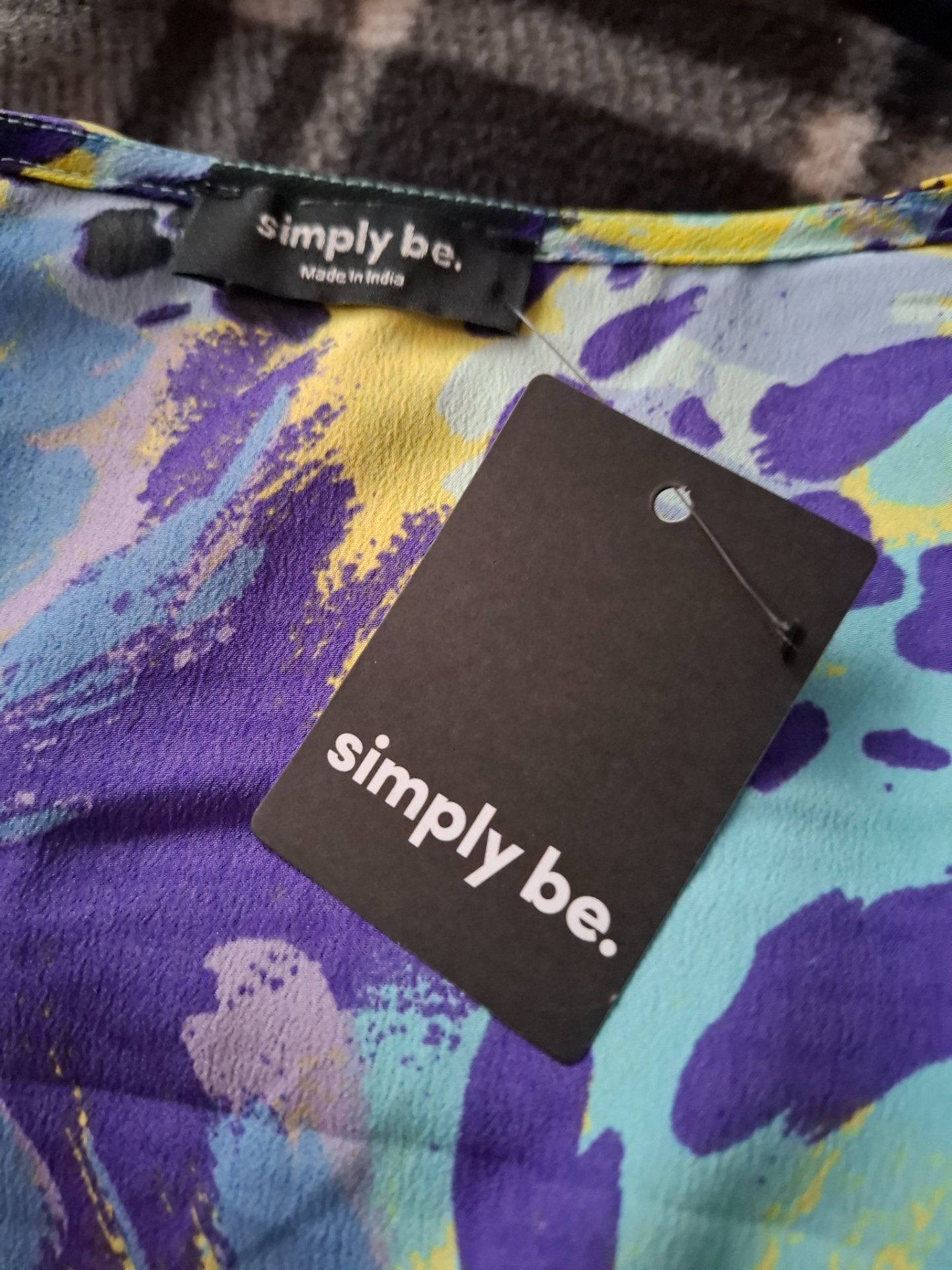 Simply Be Animal Wrap Dress OL276, Simply Be, 26, New condition — preloved on SilentSale®