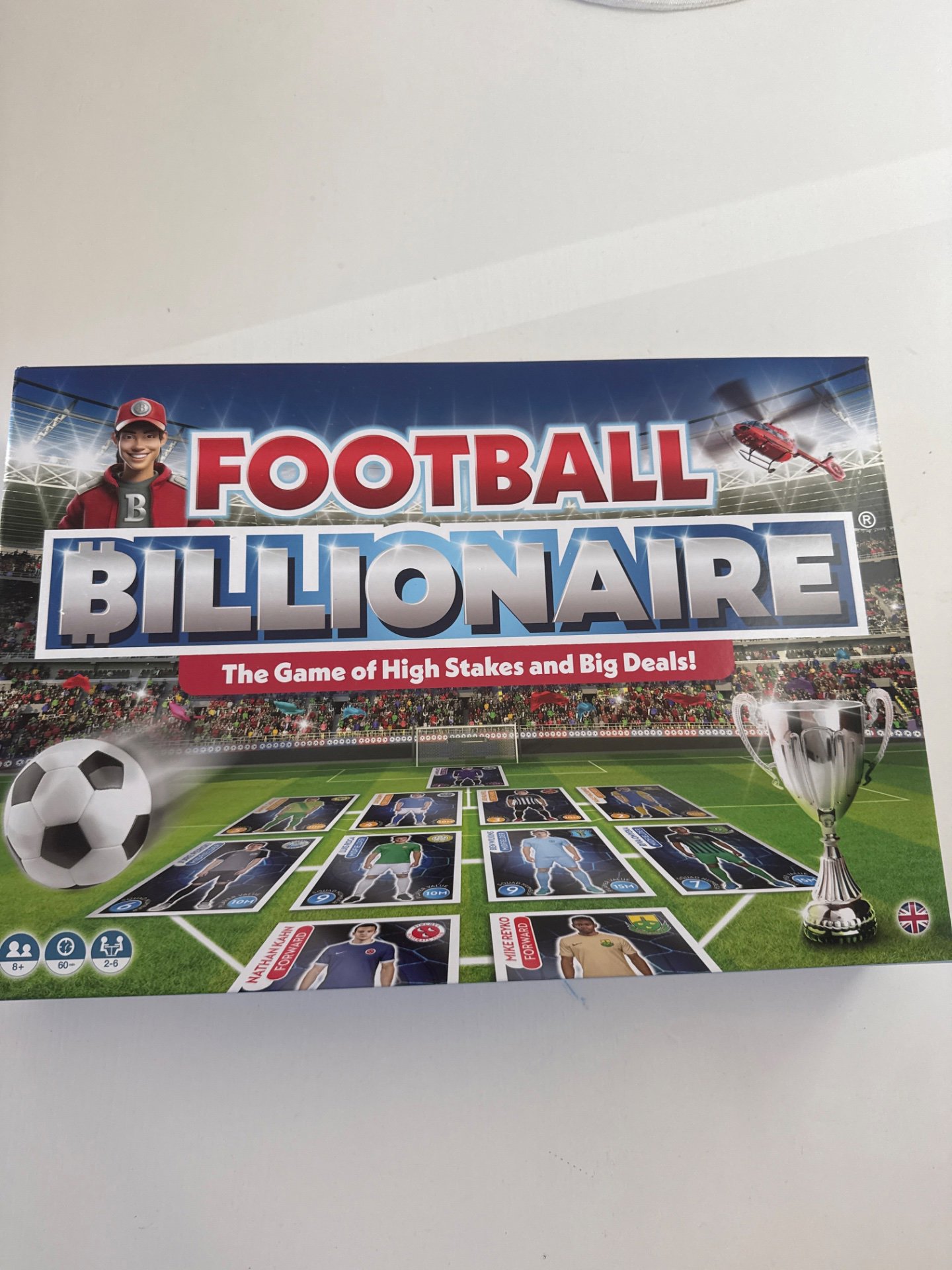 Football Billionaire Board Game 2020/21 3rd Edition - Perfect Football Gift, Football Billionaire, One Size, Excellent condition — preloved on SilentSale®
