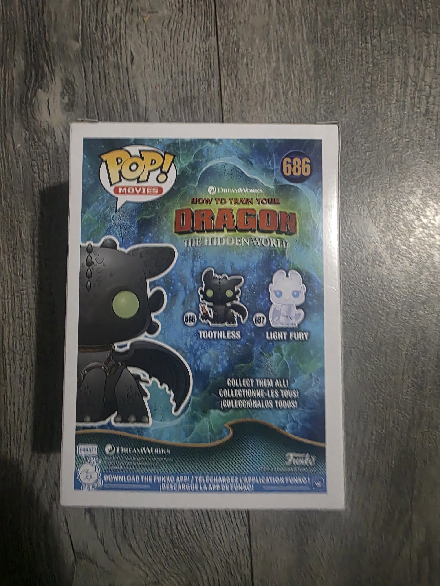 Funko Pop Movies Toothless Vinyl Figure 686, Funko, Medium, New condition — preloved on SilentSale®