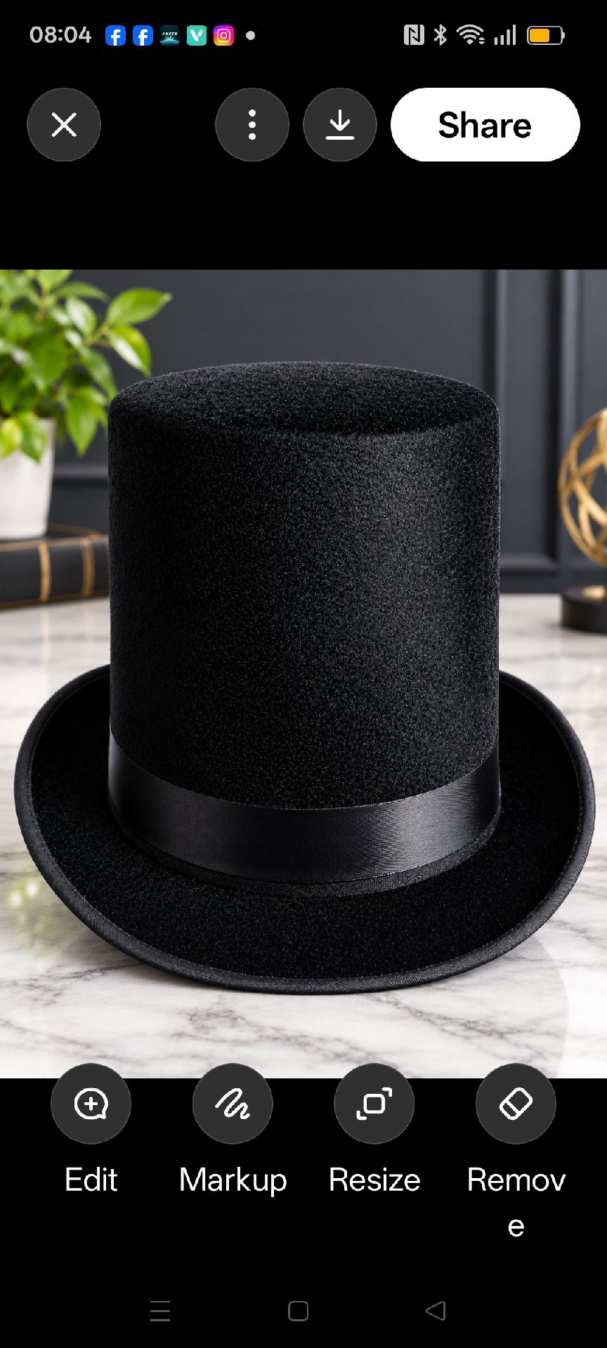 Lincoln style top hat , Other, XL, New condition — preloved on SilentSale®