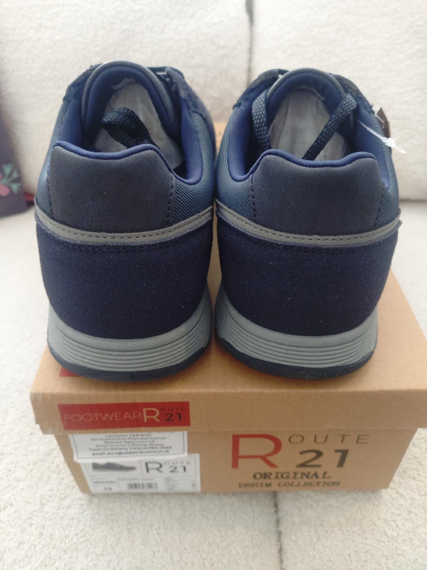 Route 21 Navy Blue Casual Trainers – UK 10, Route 21, 10, New condition — preloved on SilentSale®