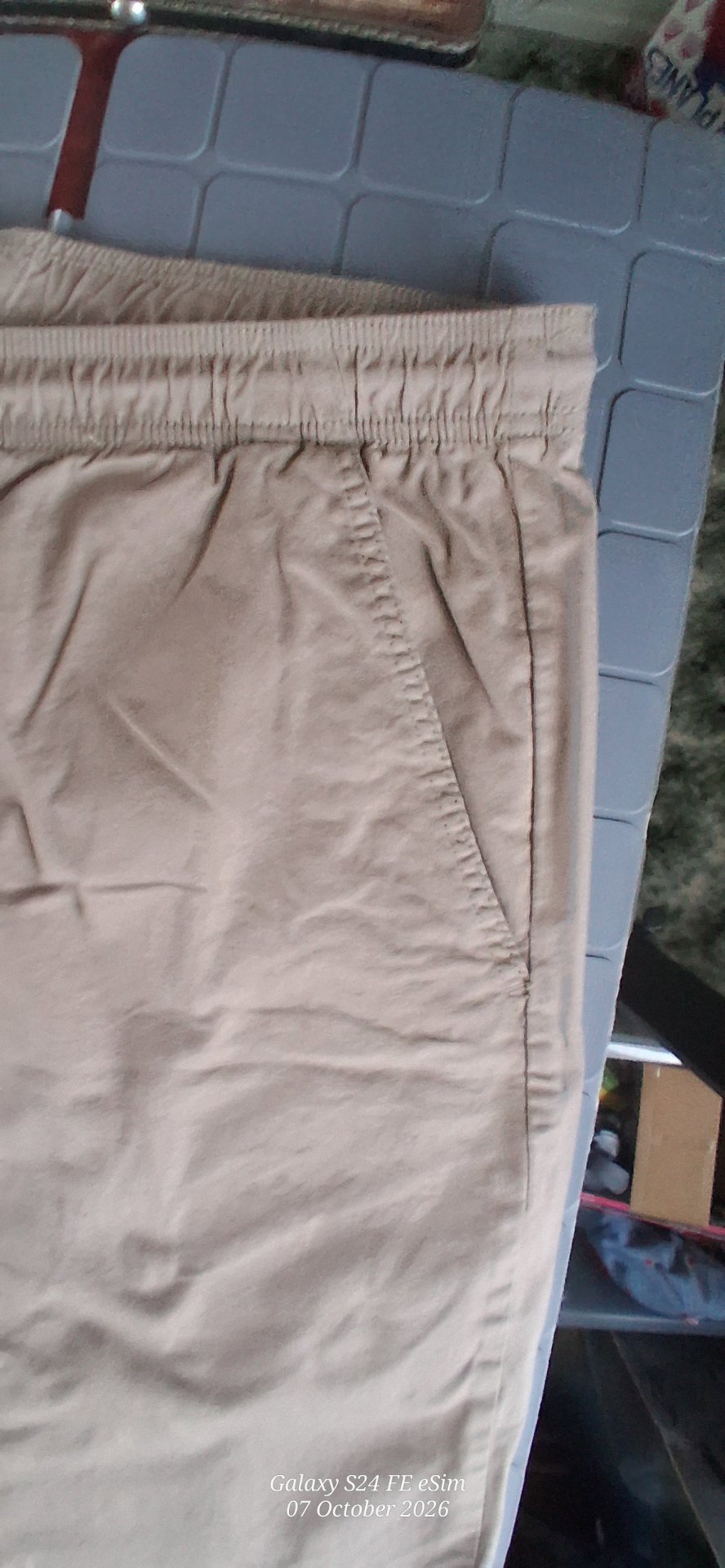 F&F Beige Casual Drawstring Shorts – Size 2XL, F&F, 2XL, Excellent condition — preloved on SilentSale®