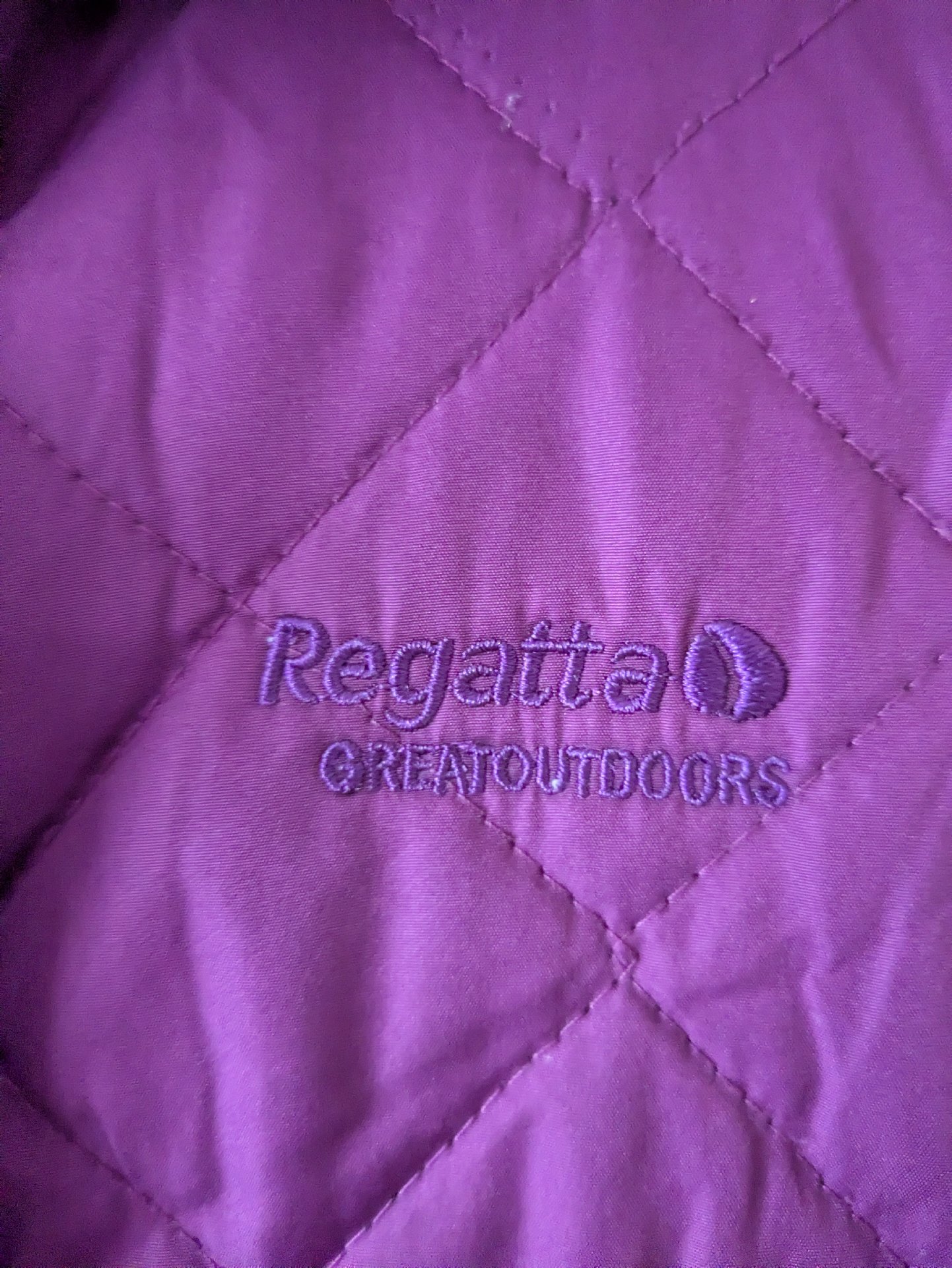 Regatta Purple Quilted Gilet Waistcoat – Size 14, Regatta, 14, Excellent condition — preloved on SilentSale®