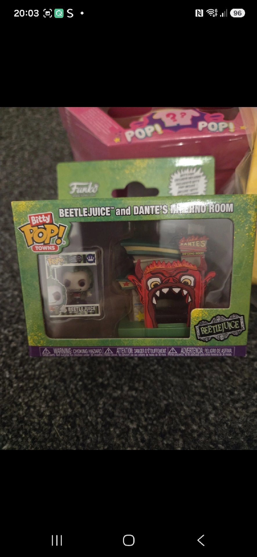 Funko Bitty Pop Towns Beetlejuice and Dante's Inferno Room Set, Funko, 3 years, New condition — preloved on SilentSale®