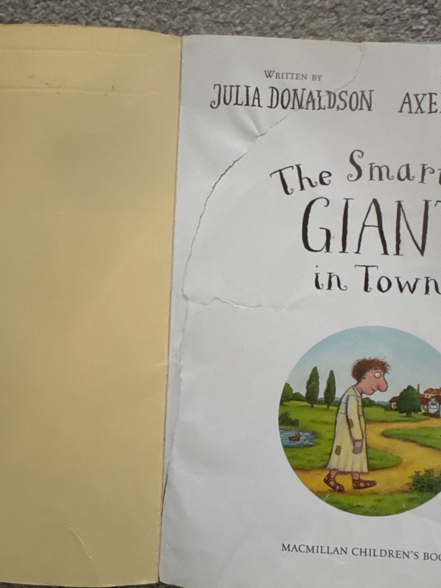 The Smartest Giant in Town by Julia Donaldson & Axel Scheffler, Donaldson, One Size, Excellent condition — preloved on SilentSale®