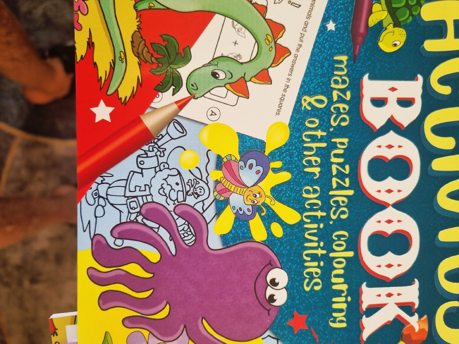Activity books for kids, Tallon, Small, New condition — preloved on SilentSale®