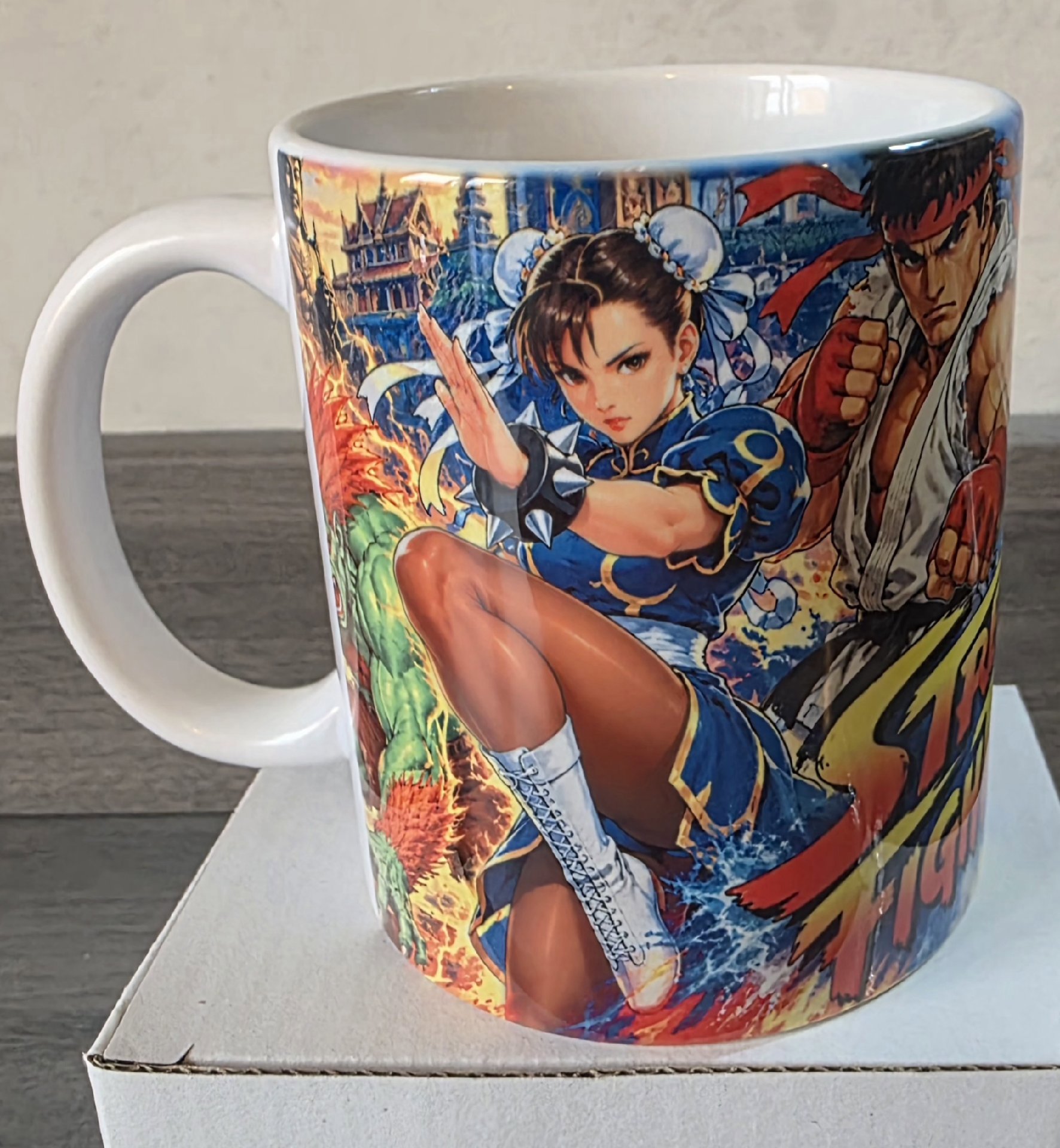 Street fighter 2 Mug ceramic New 11oz , Art, Medium, New condition — preloved on SilentSale®