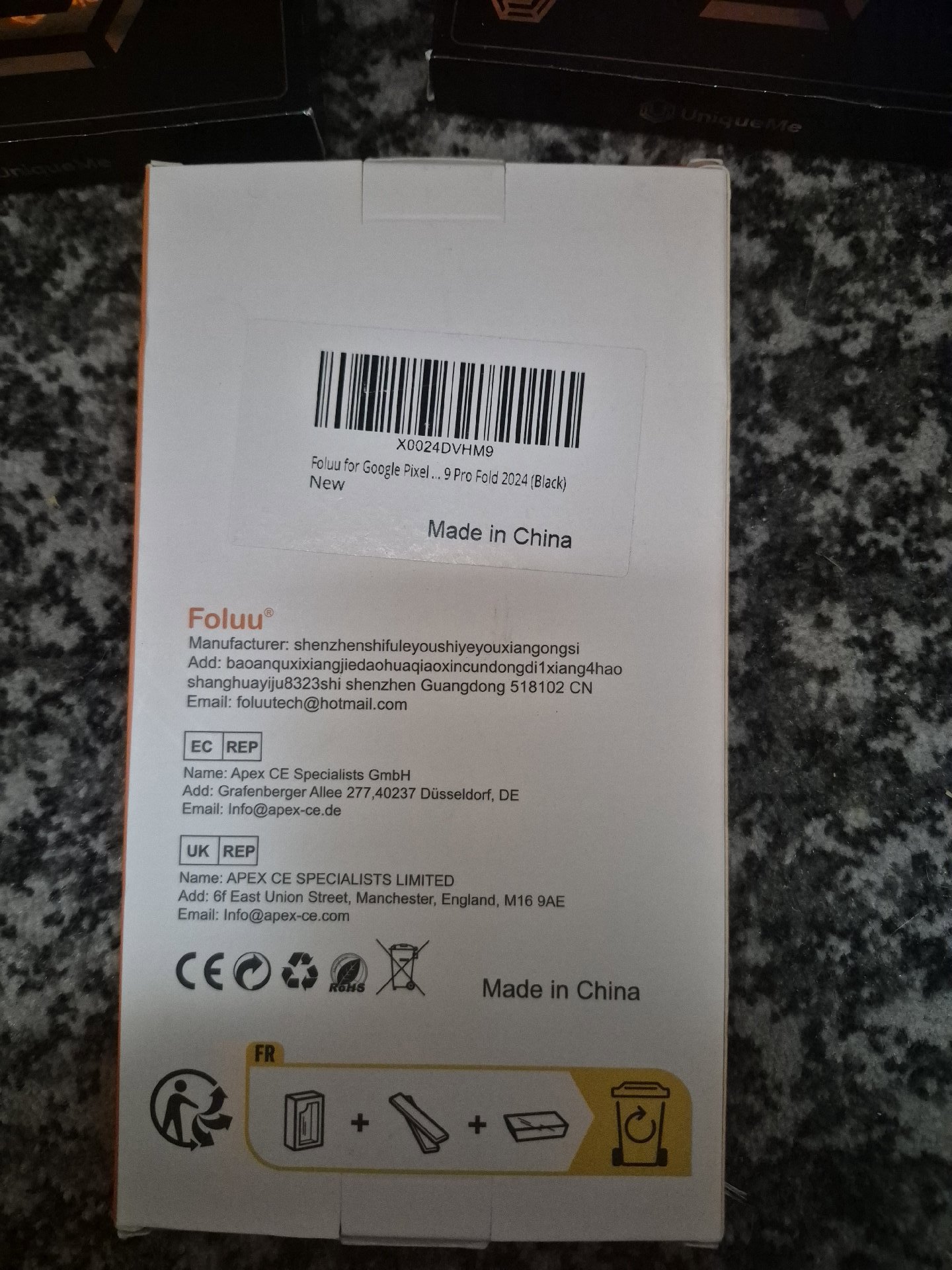 Foluu Black Phone Case for Google Pixel 9 Pro Fold 2024, Foluu, One Size, New condition — preloved on SilentSale®