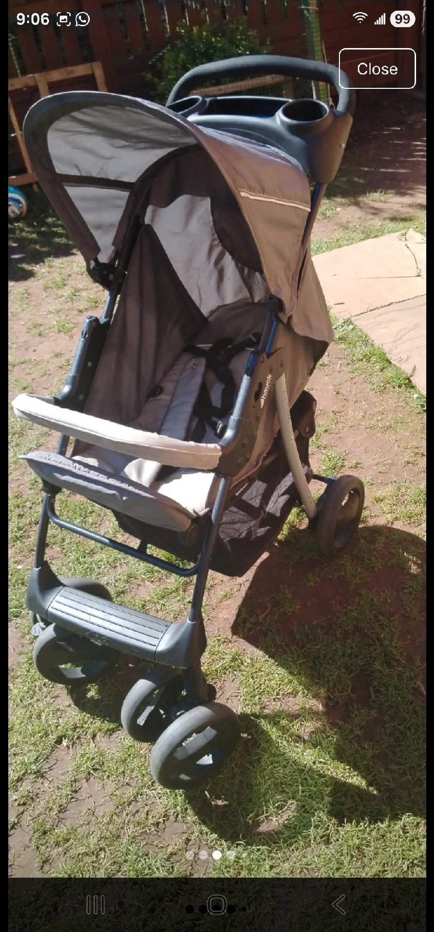 Hauck pushchair with car seat, hauck, One Size, Excellent condition — preloved on SilentSale®