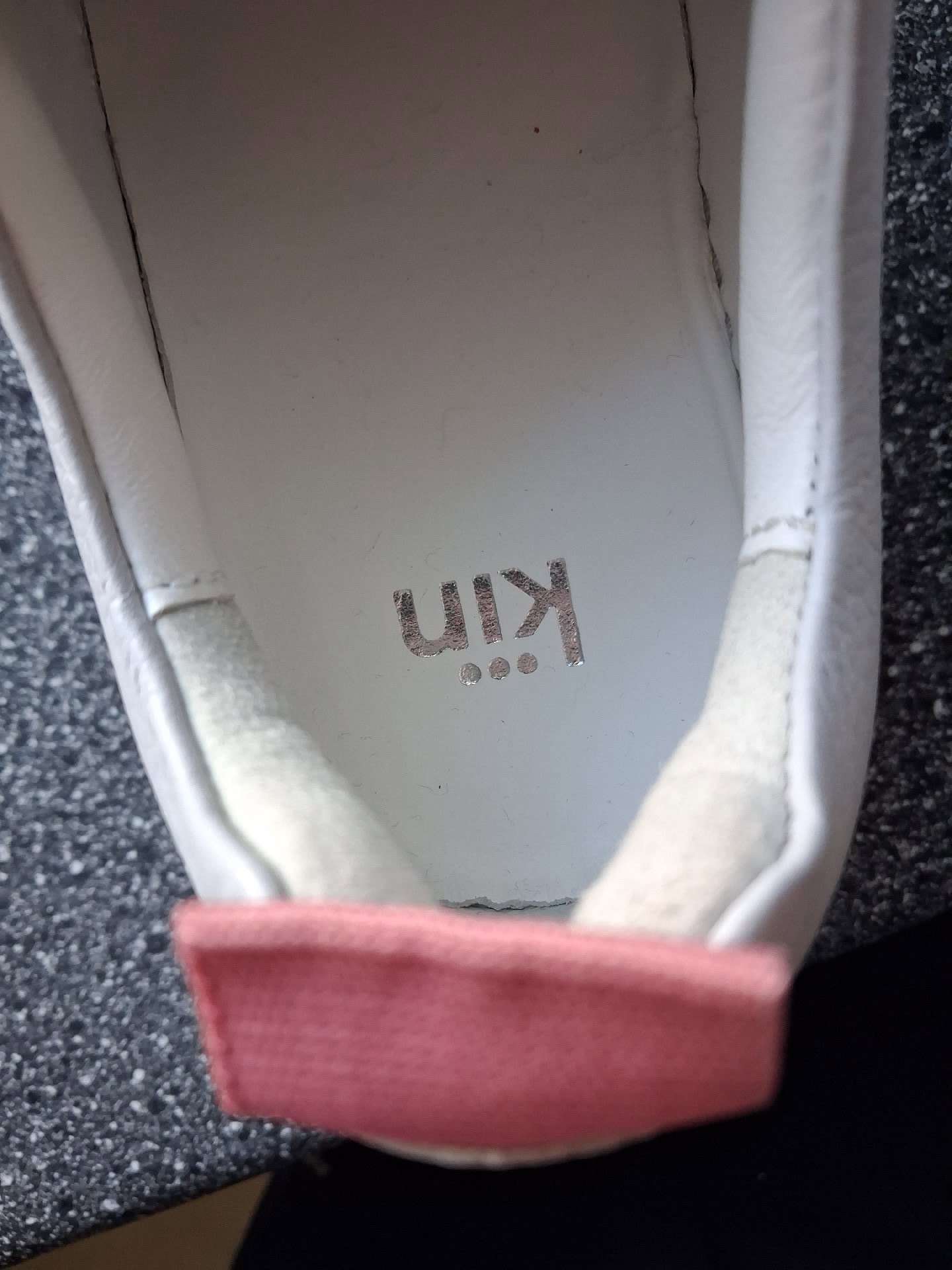 Kiin White Leather Platform Trainers – Size 5, Kiin, 5, Excellent condition — preloved on SilentSale®