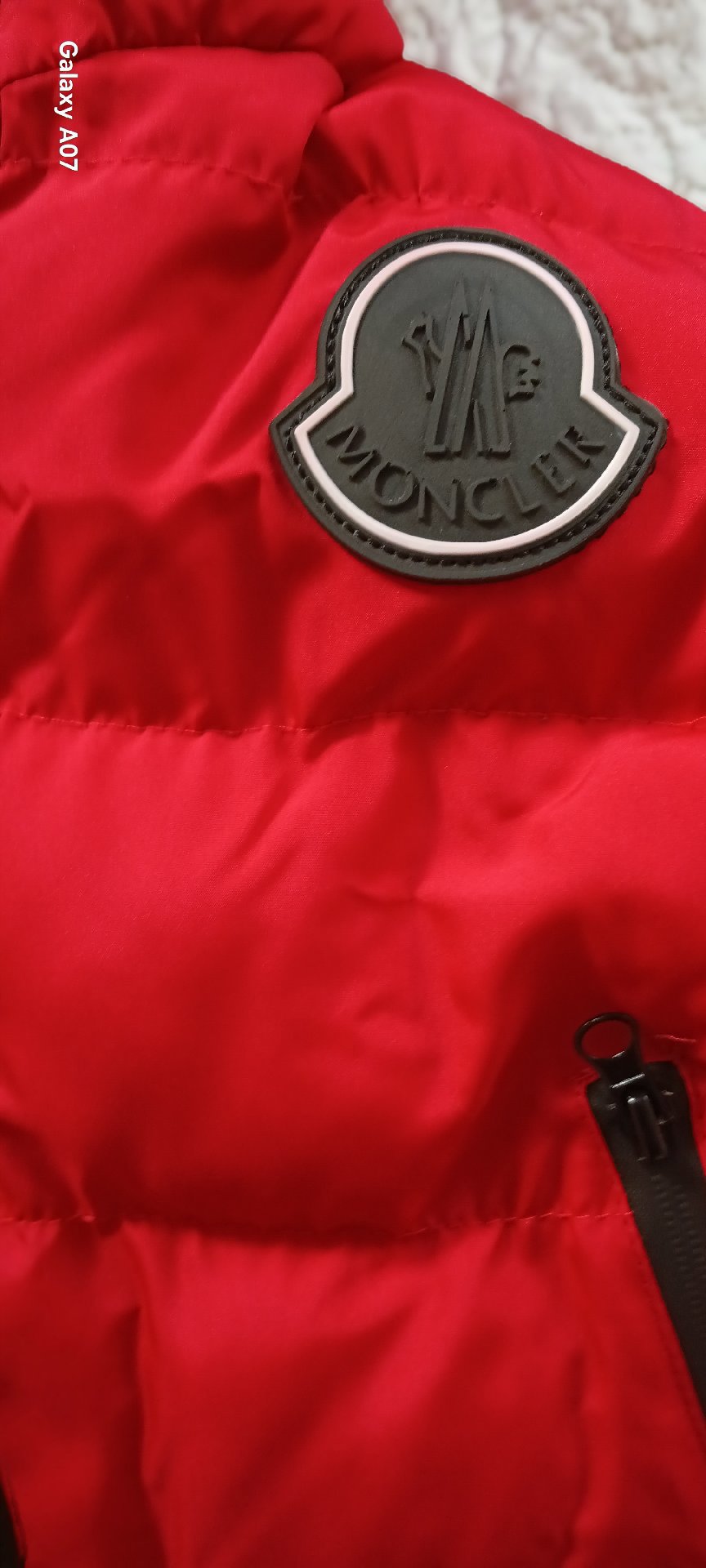 Moncler Red Puffer Jacket, Moncler, XL, Excellent condition — preloved on SilentSale®