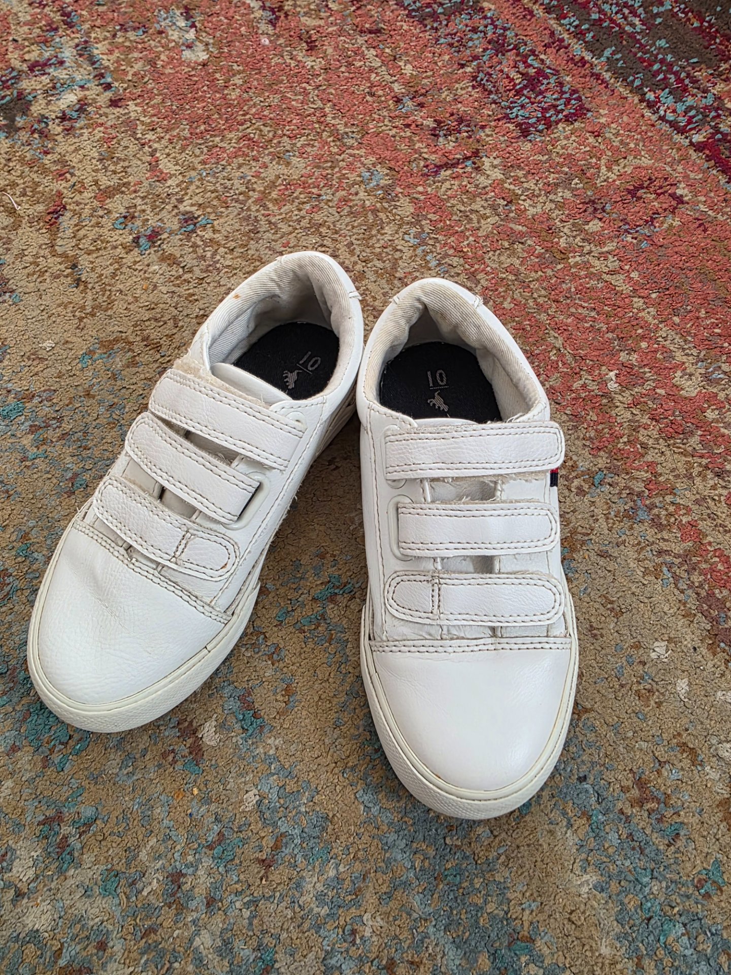Next White Velcro Strap Trainers – UK Size 10, Next, 10, Good condition — preloved on SilentSale®