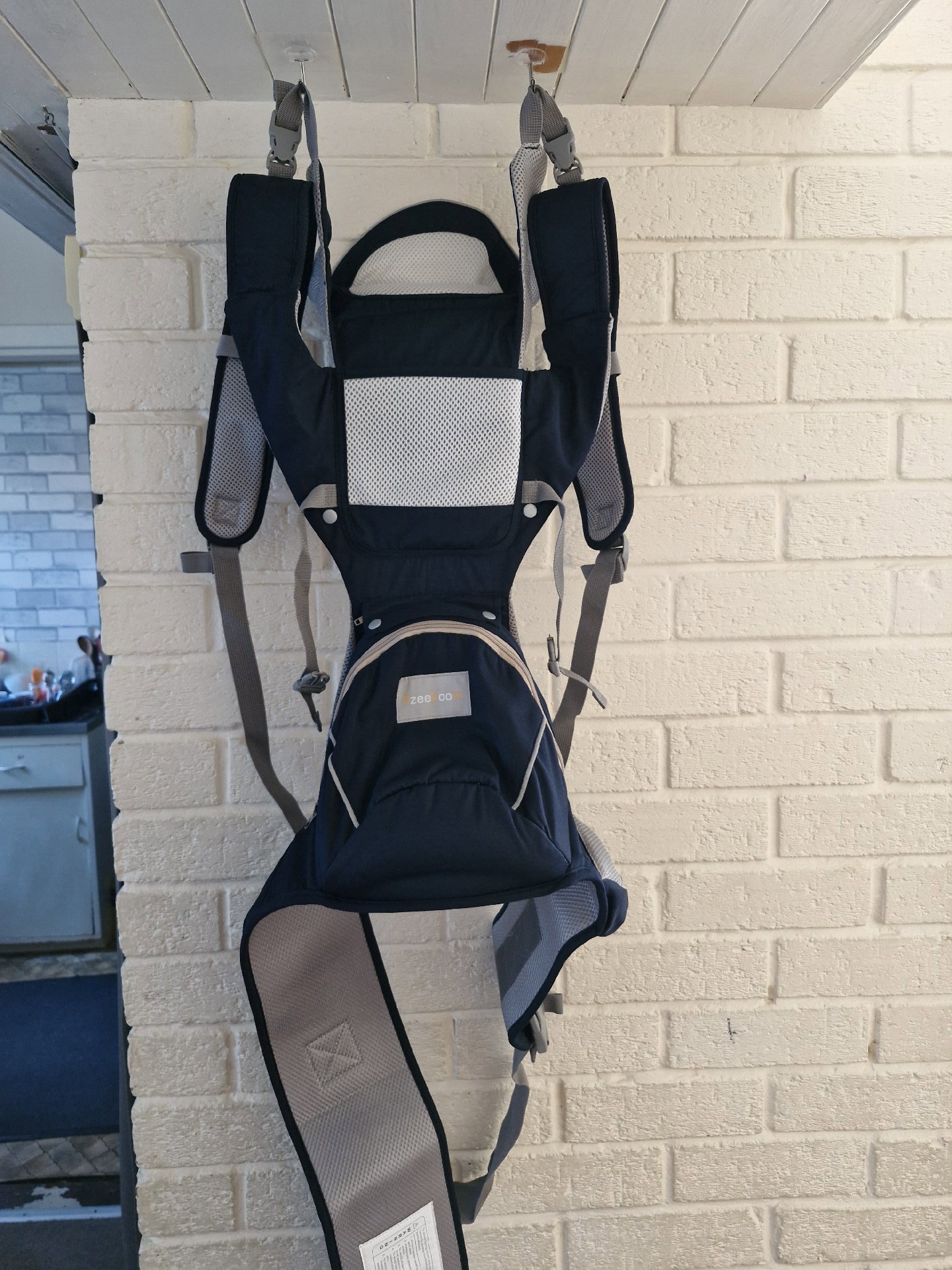 Azeekoom Baby Carrier Adjustable Infant Front and Back Carrier, Azeekoom, One Size, Like New condition — preloved on SilentSale®