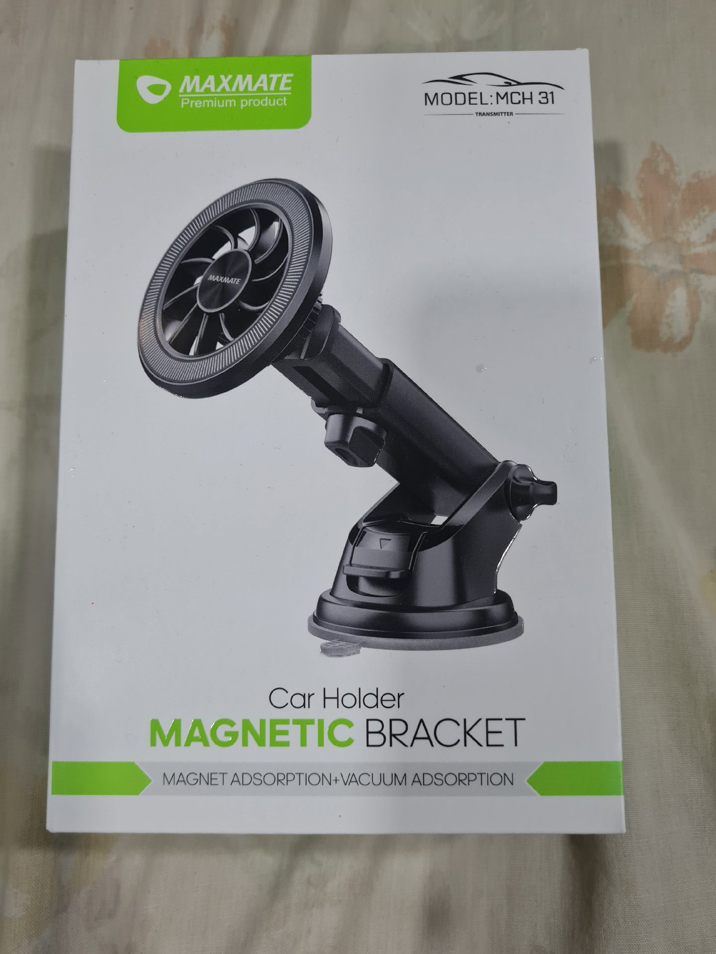 Maxmate Magnetic Car Phone Holder Bracket Model MCH 31, Maxmate, One Size, New condition — preloved on SilentSale®