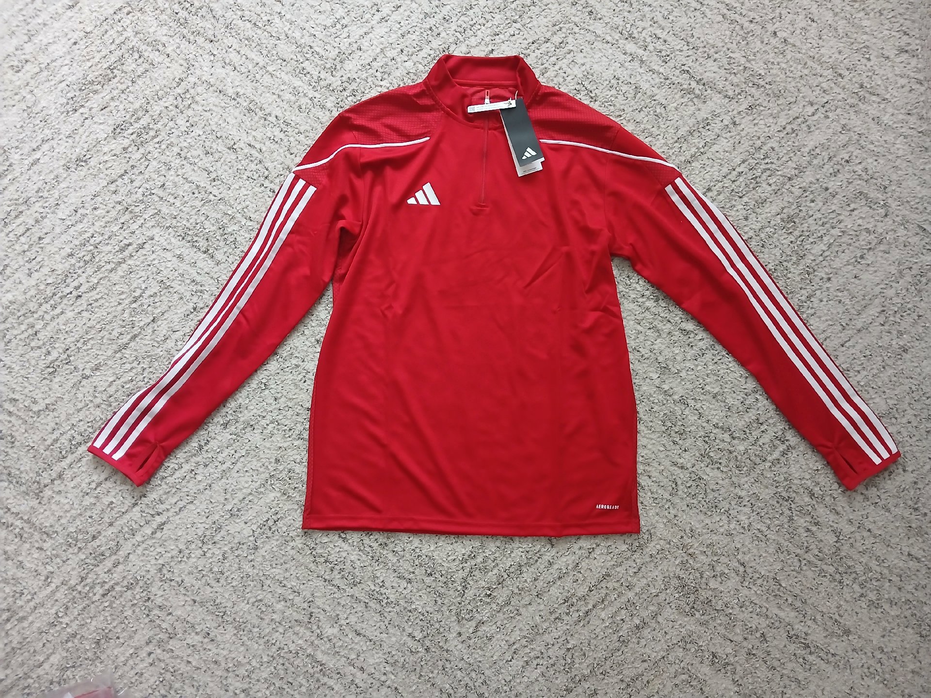 Adidas aeroready mens quarterzip size large, Adidas, L, New condition — preloved on SilentSale®