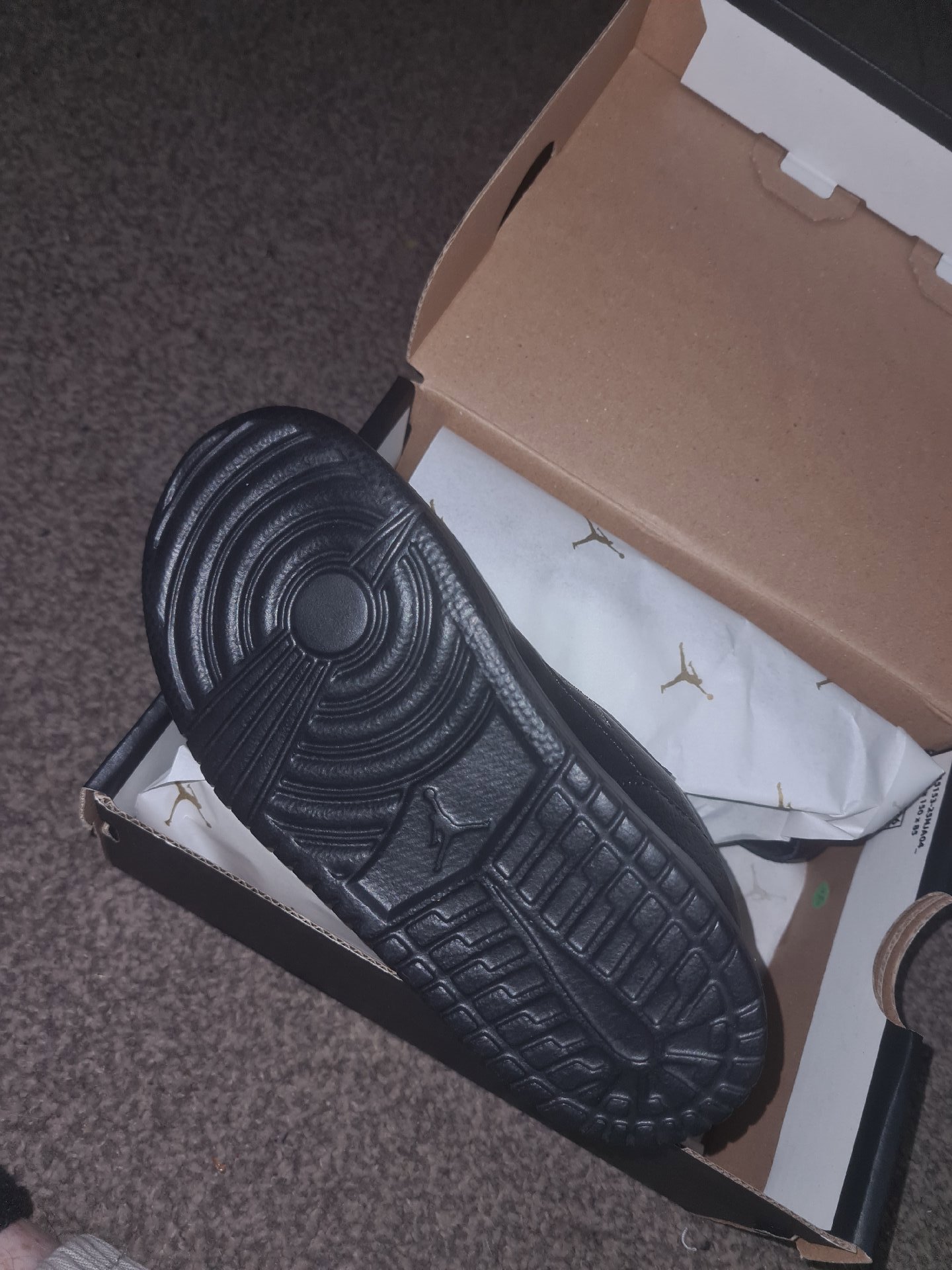 Jordan Court Connect Low Black Toddlers' Trainers – UK 10C, Jordan, 9.5, Excellent condition — preloved on SilentSale®