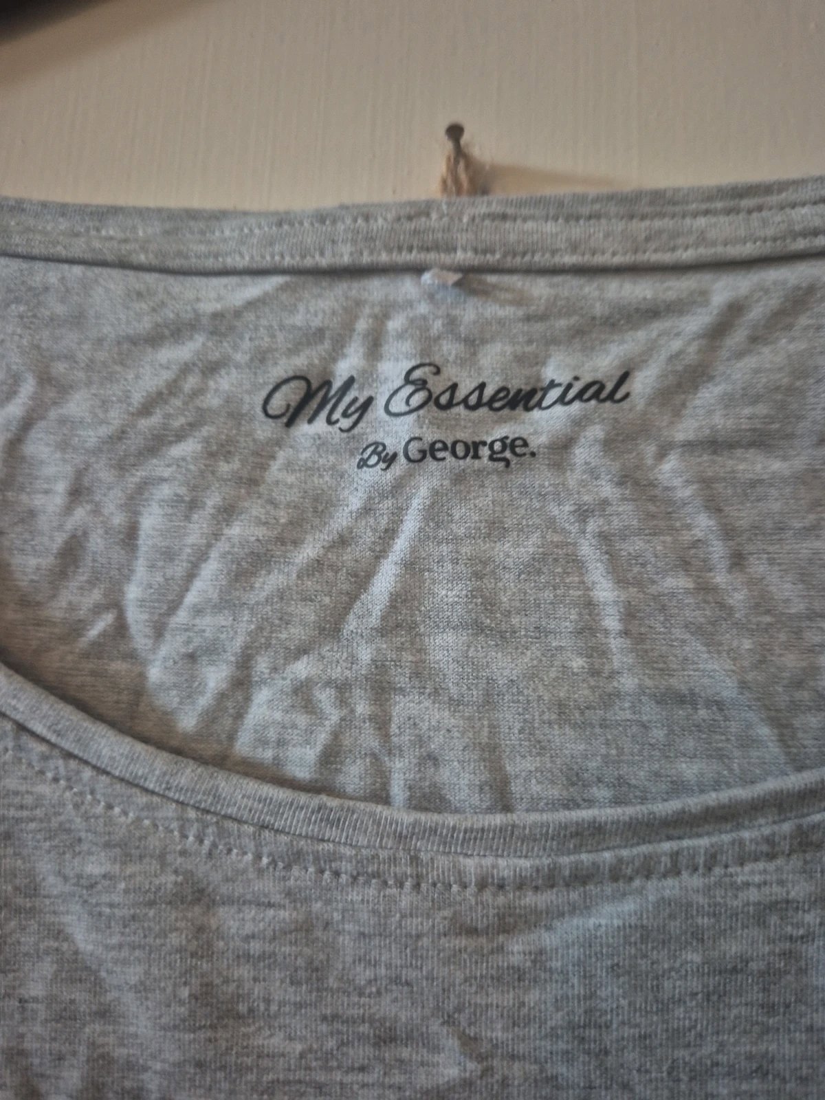 grey long sleeved top, George, XL / UK 20-22, Excellent condition — preloved on SilentSale®