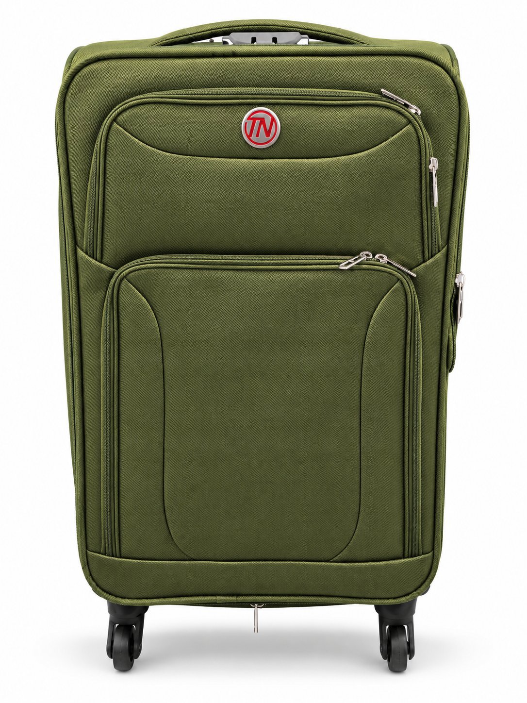 24 inch TN Green Softshell Suitcase with Wheels, TN, One Size, Excellent condition — preloved on SilentSale®