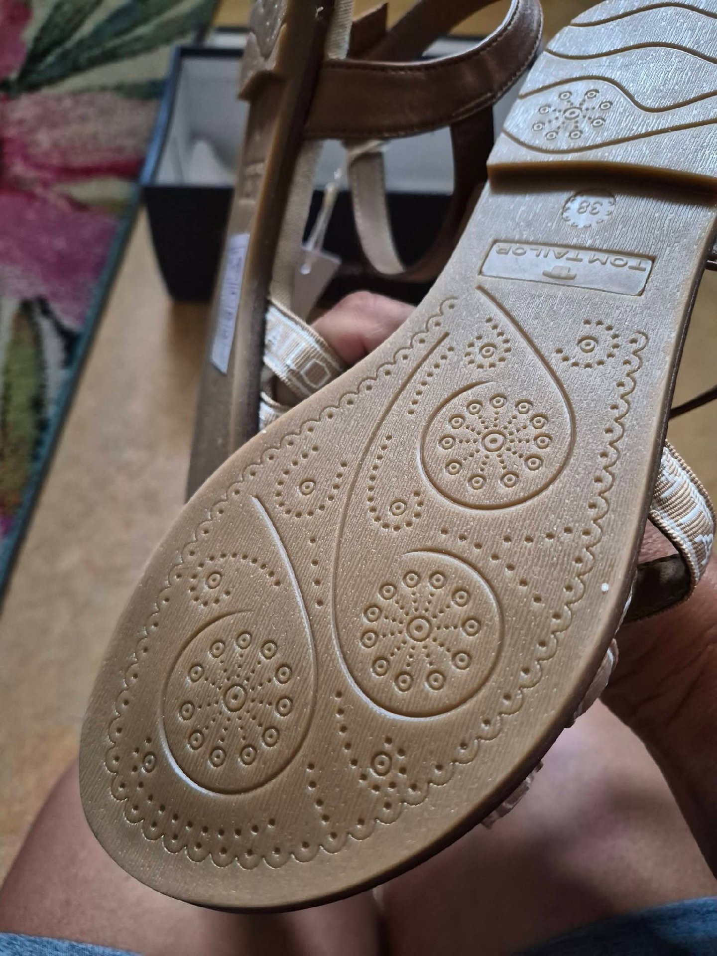 Tom Tailor Brown Strappy Sandals – UK 5 / EU 38, TOM TAILOR, 5, New condition — preloved on SilentSale®