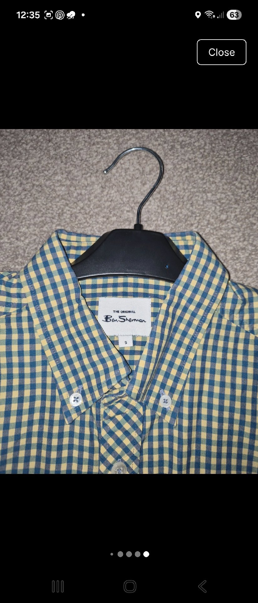 Ben Sherman Green Check Short Sleeve Shirt – Size S, Ben Sherman, S, New condition — preloved on SilentSale®