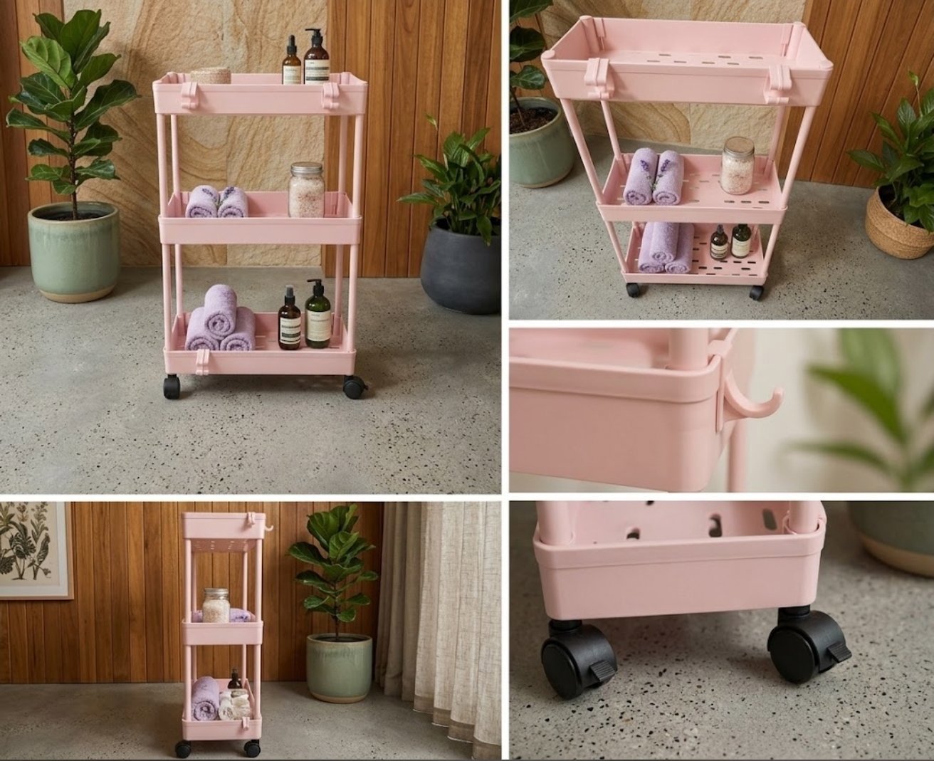 3 tier multipurpose trolley , Unbranded, One Size, New condition — preloved on SilentSale®