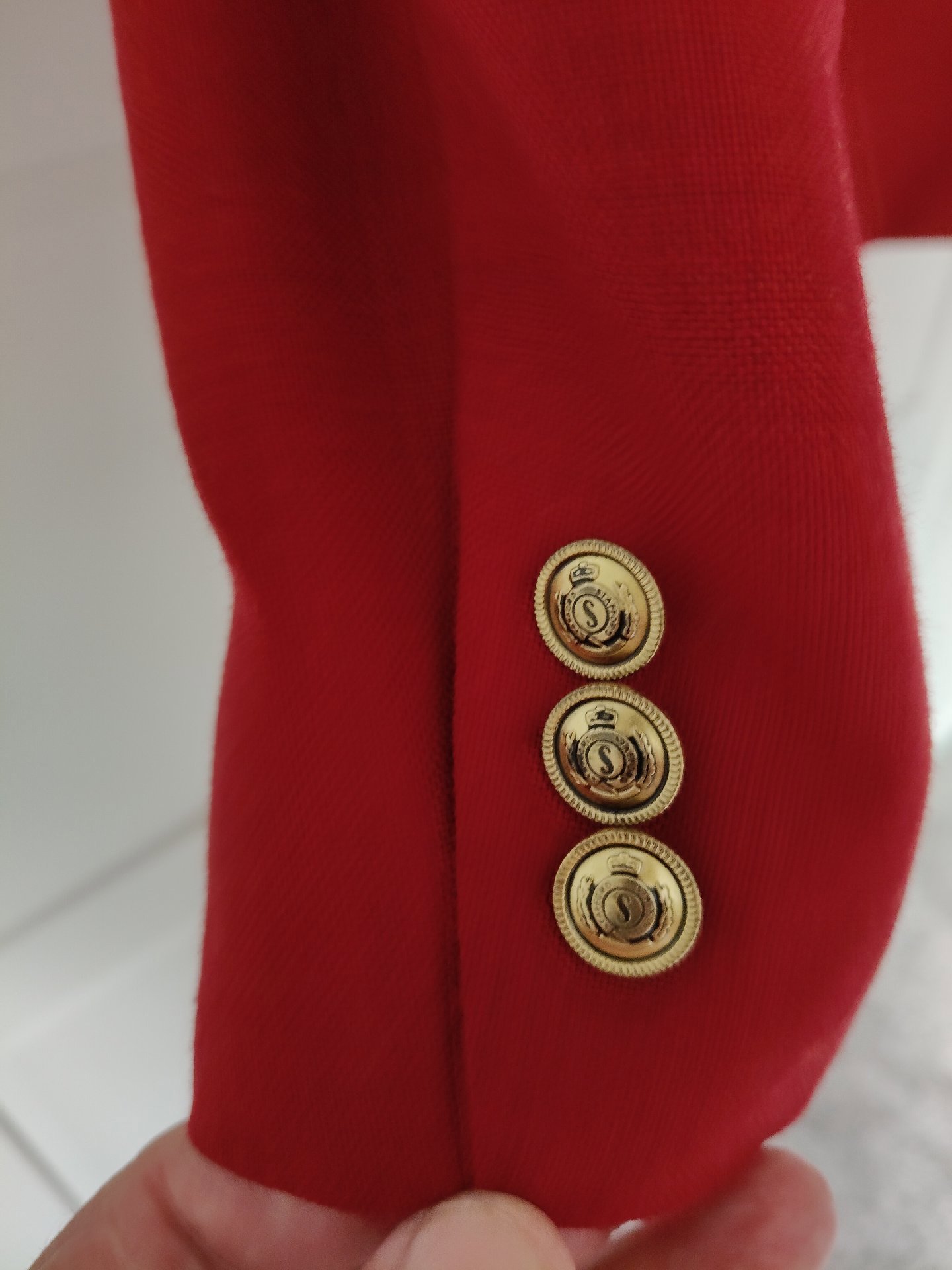 Red jacket , Stafford, 44R, Excellent condition — preloved on SilentSale®