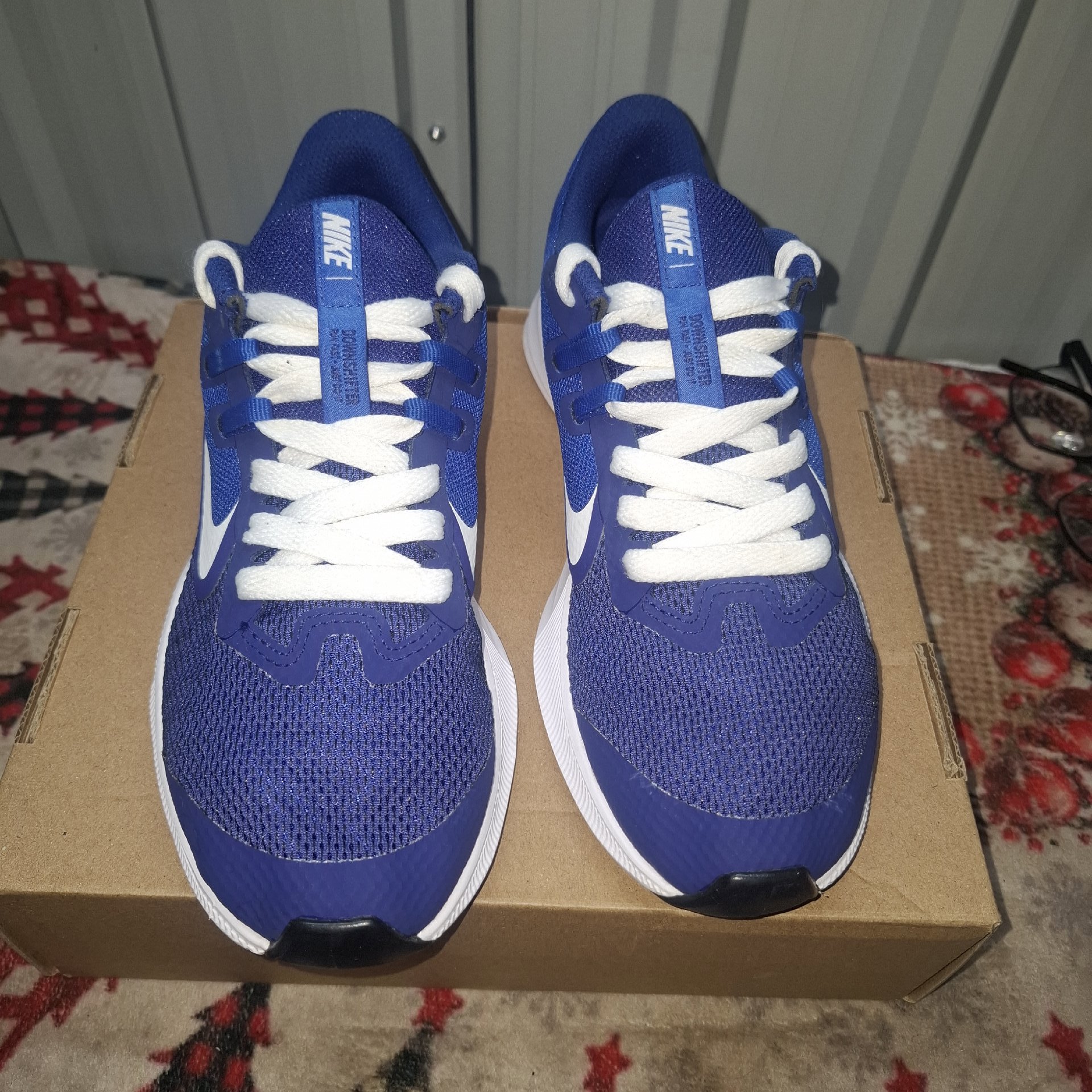 Nike Blue Kids Trainers UK 4 / US 4.5Y, Nike, 5, Excellent condition — preloved on SilentSale®