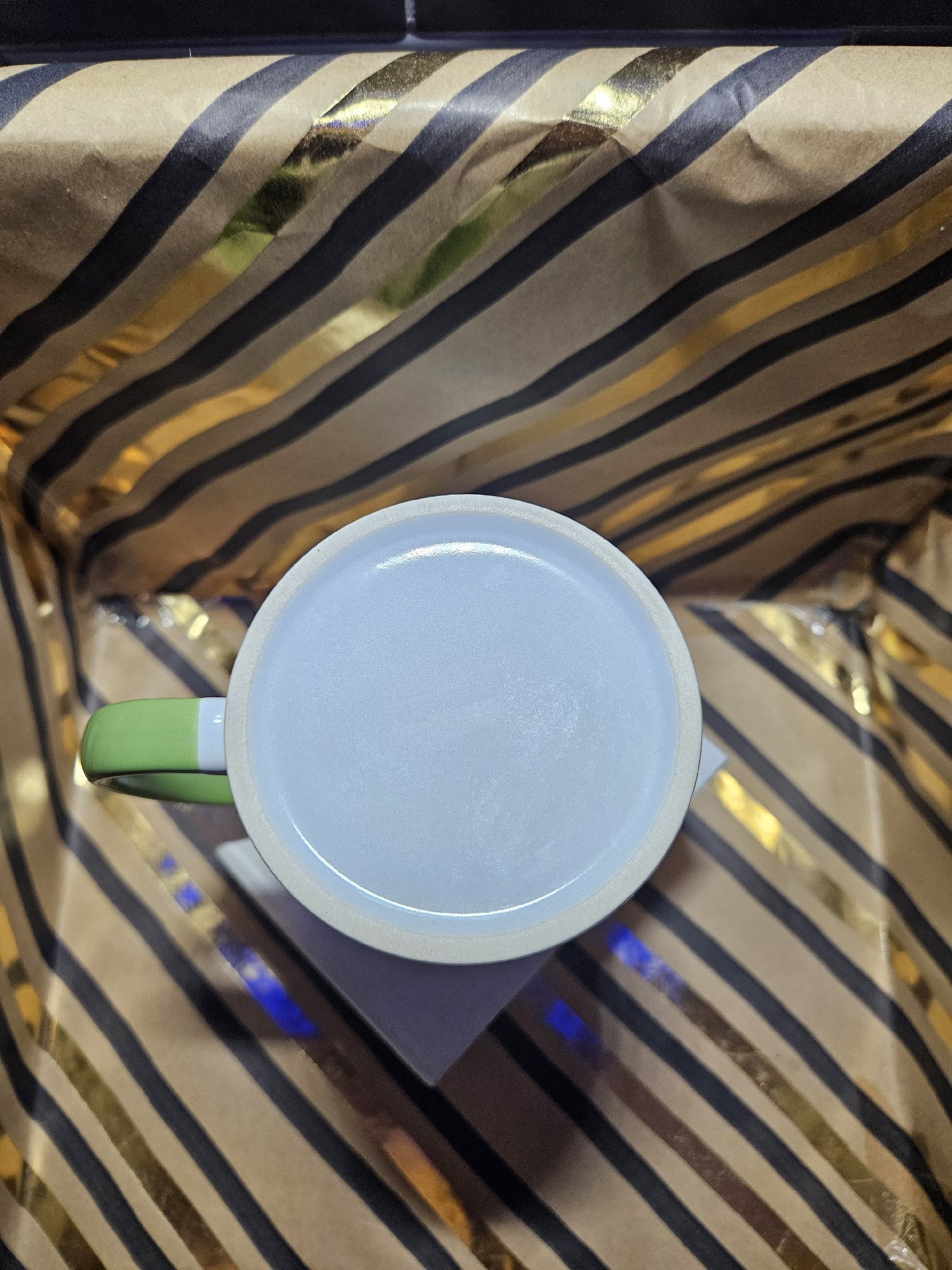 Green Furry Monster Print Ceramic Mug, Unbranded, One Size, New condition — preloved on SilentSale®