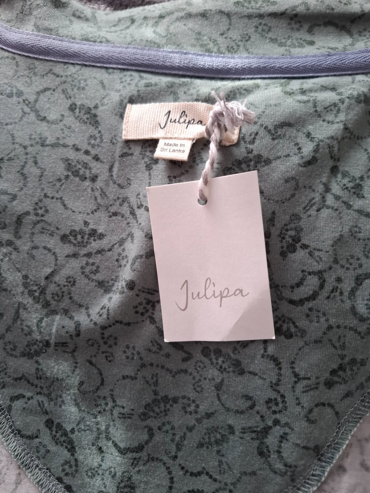 Julipa Green V-Neck Casual Dress, Julipa, 20, Excellent condition — preloved on SilentSale®