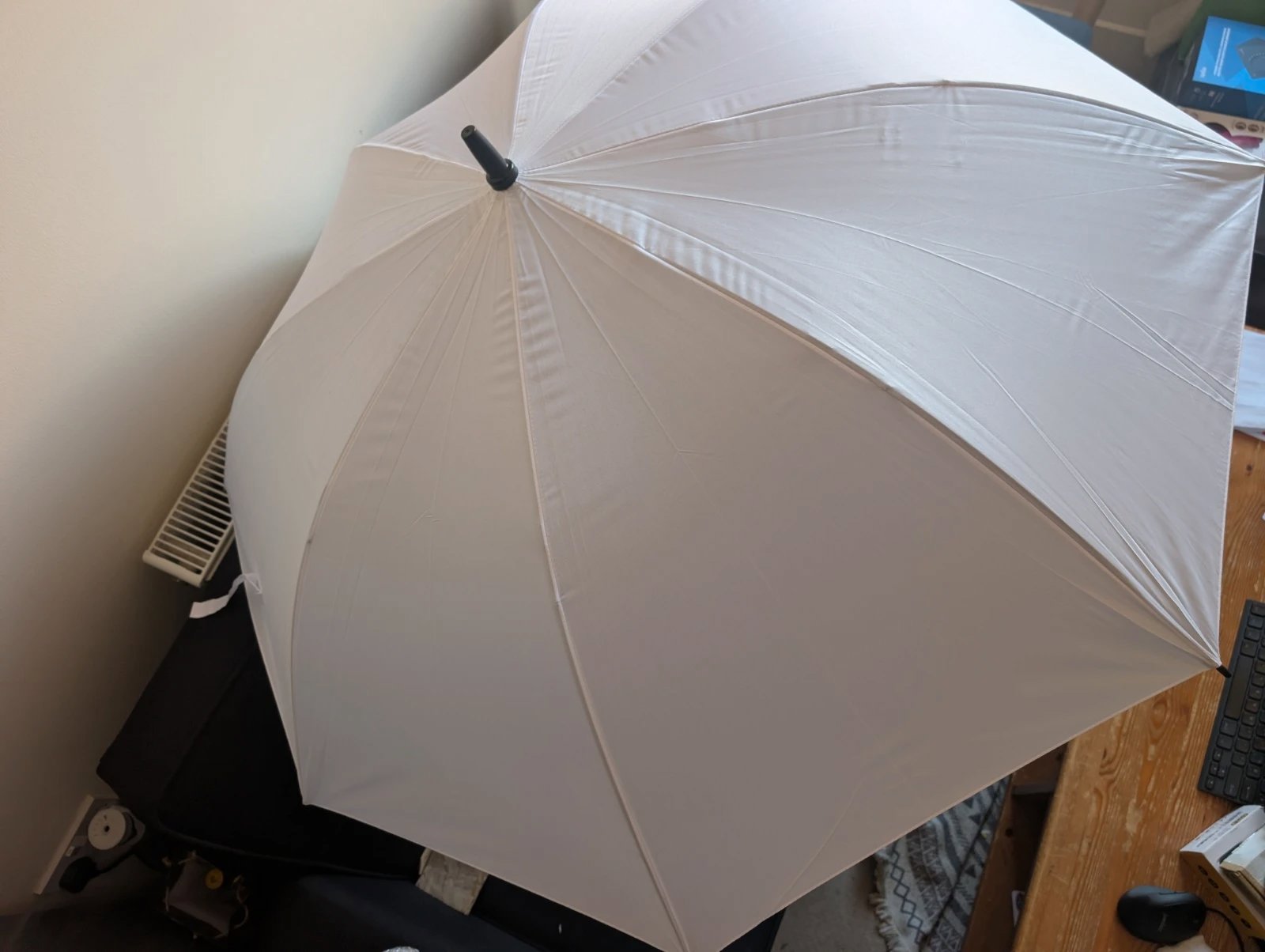Weewooday large golf umbrella automatic windproof wind vented canopy storm, Storm, One Size, New condition — preloved on SilentSale®