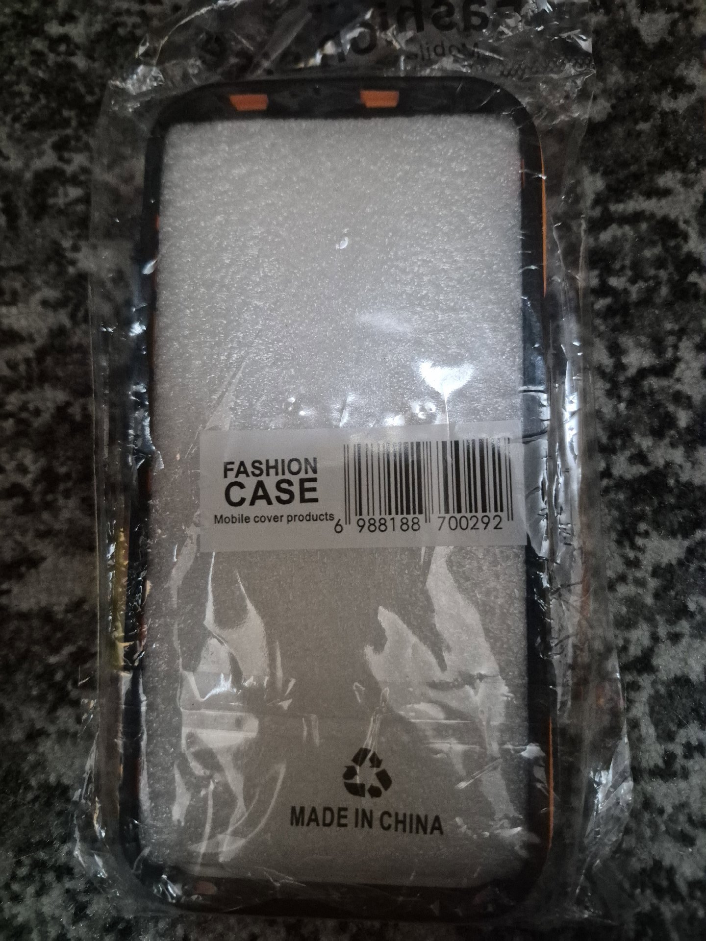 Fashion Case Transparent Orange Phone Case for iPhone, Orange, One Size, New condition — preloved on SilentSale®