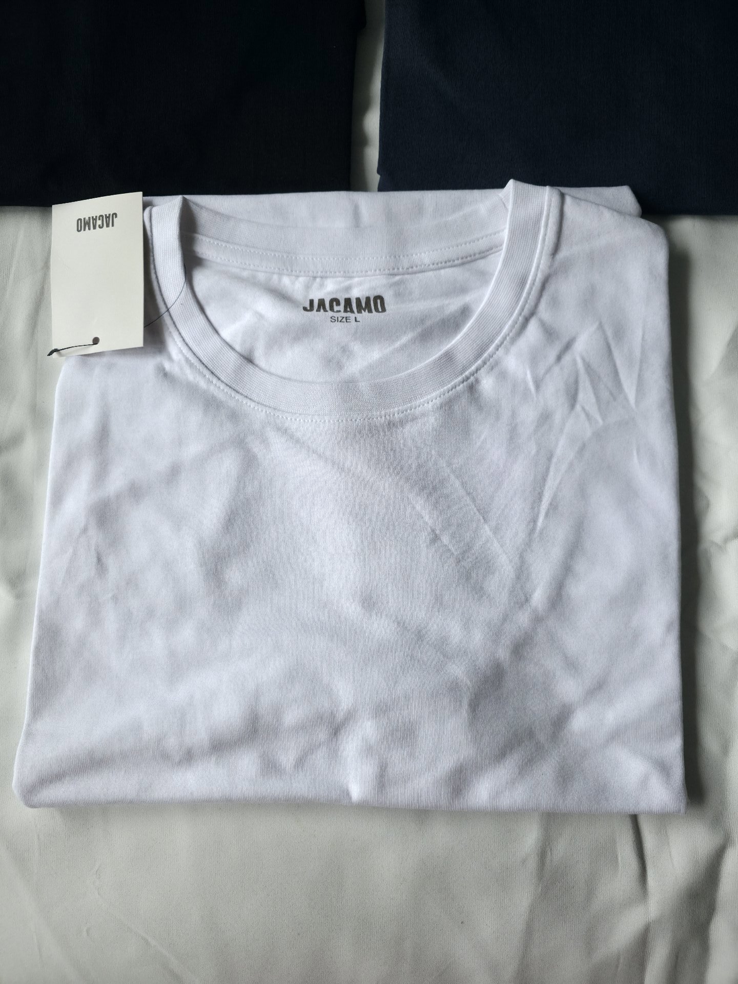 Jacamo Men's Crew Neck T-Shirts Pack of 3 – Size L, Jacamo, L, New condition — preloved on SilentSale®