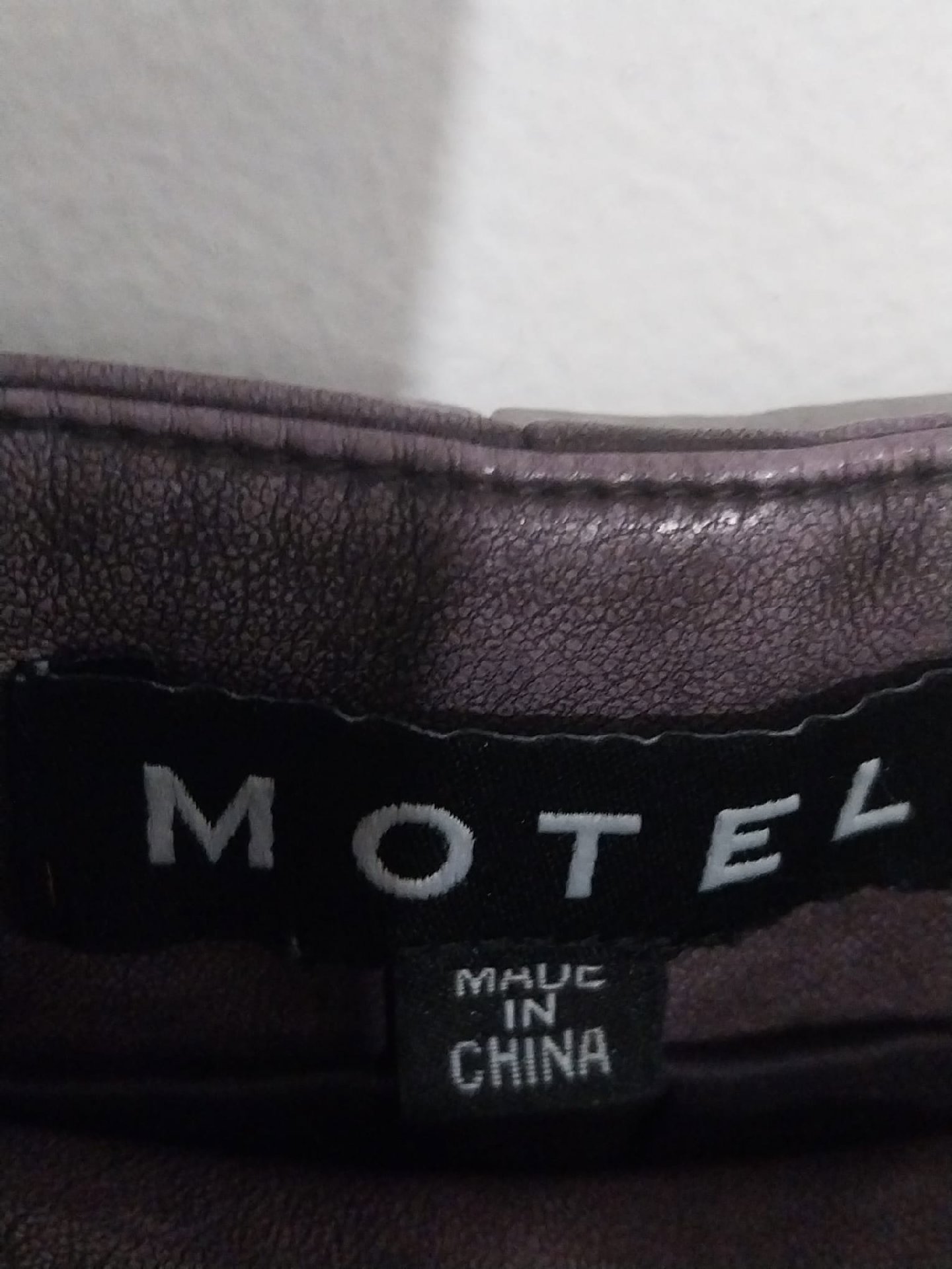 Brown Faux Leather Shorts With Belt – Size XXS, Motel, XXS, Excellent condition — preloved on SilentSale®