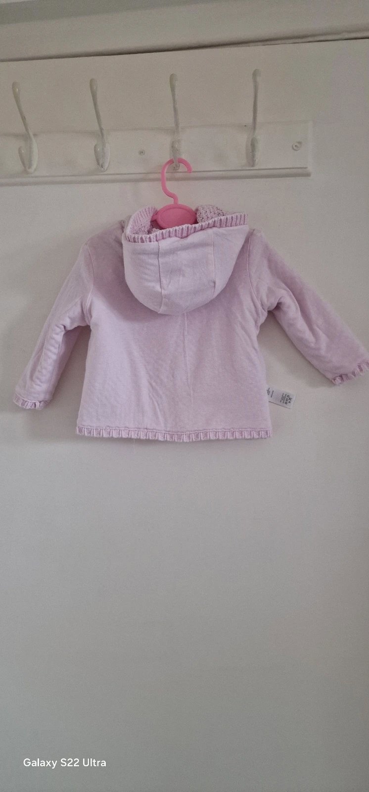 Knitted hoodie, Boots Mini Club, 3-6 months / 62 cm, Excellent condition — preloved on SilentSale®