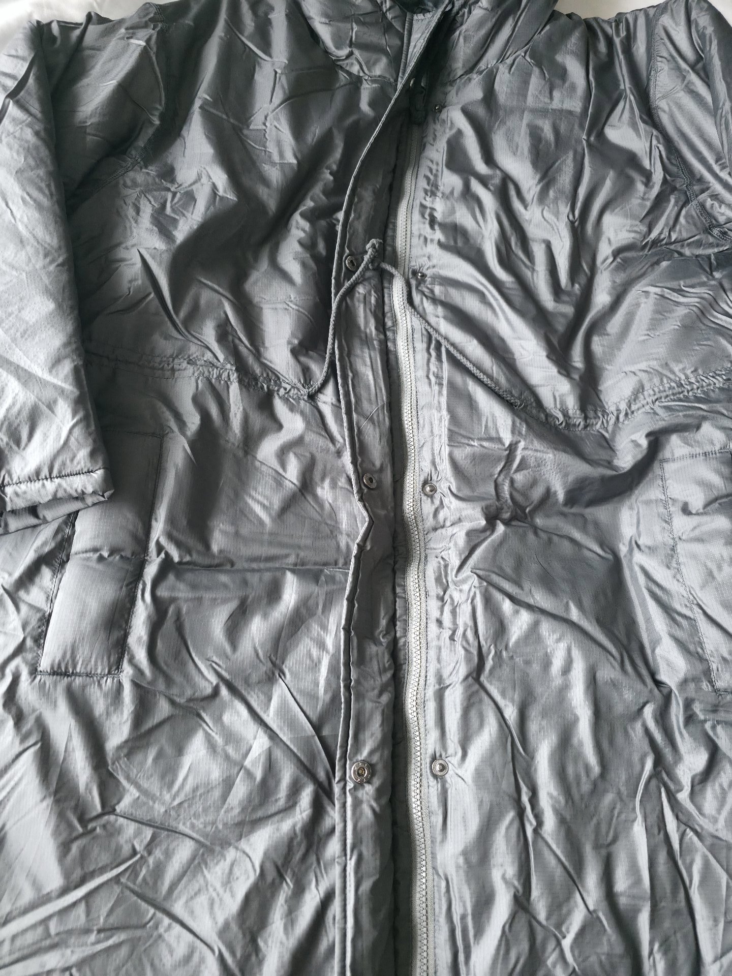 Black Long Padded Coat with Hood, ASOS Design, 20, New condition — preloved on SilentSale®