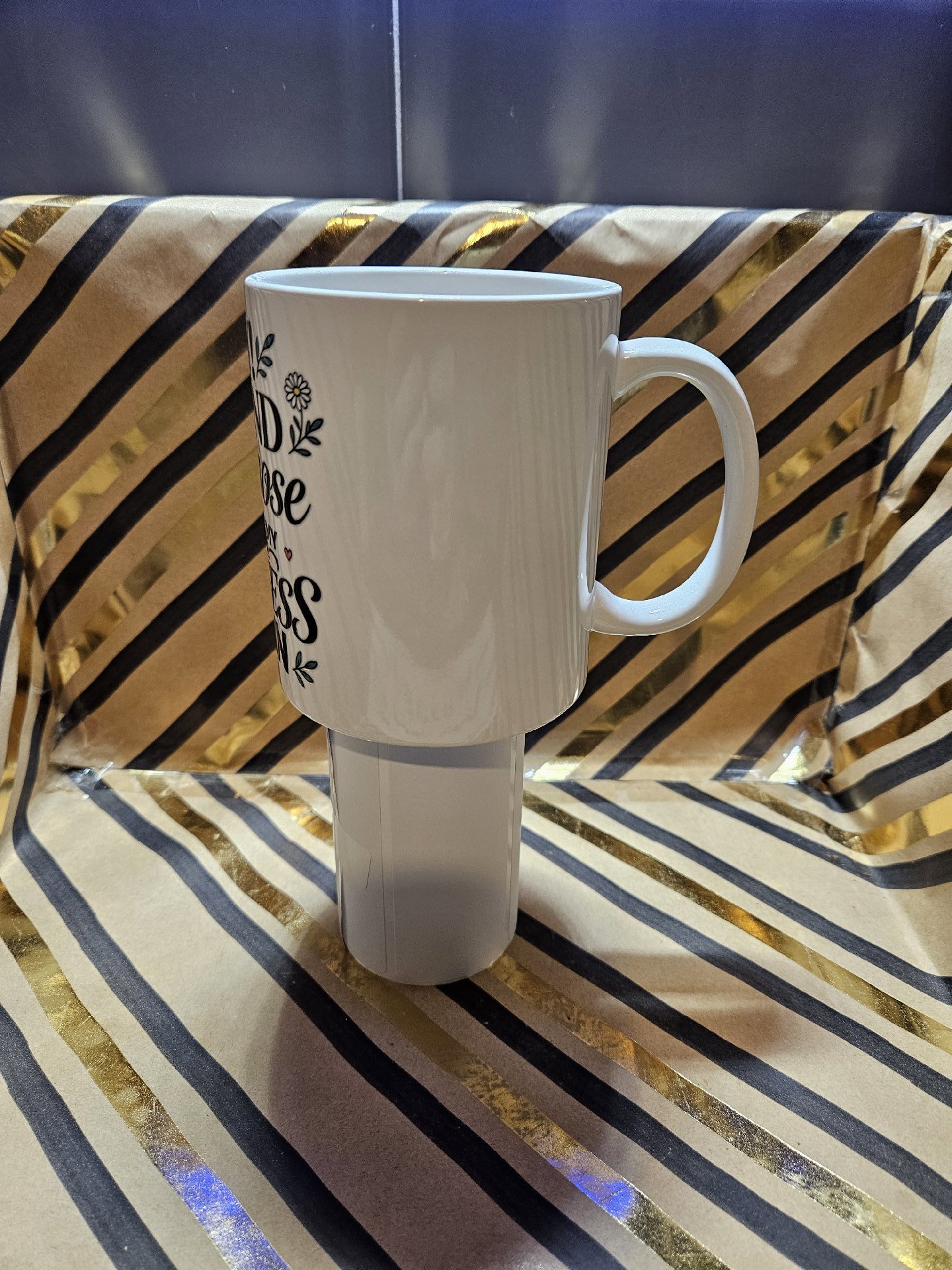 Ceramic Mug with Humorous Quote, Unbranded, One Size, New condition — preloved on SilentSale®