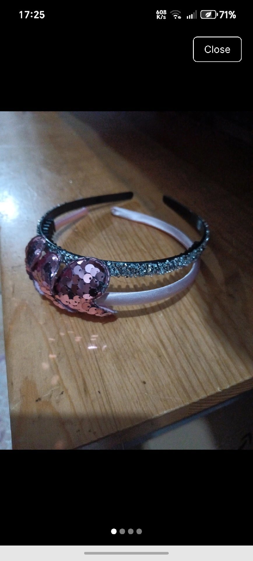 Girls Sequin Heart and Rhinestone Headbands Set, Unbranded, One Size, New condition — preloved on SilentSale®