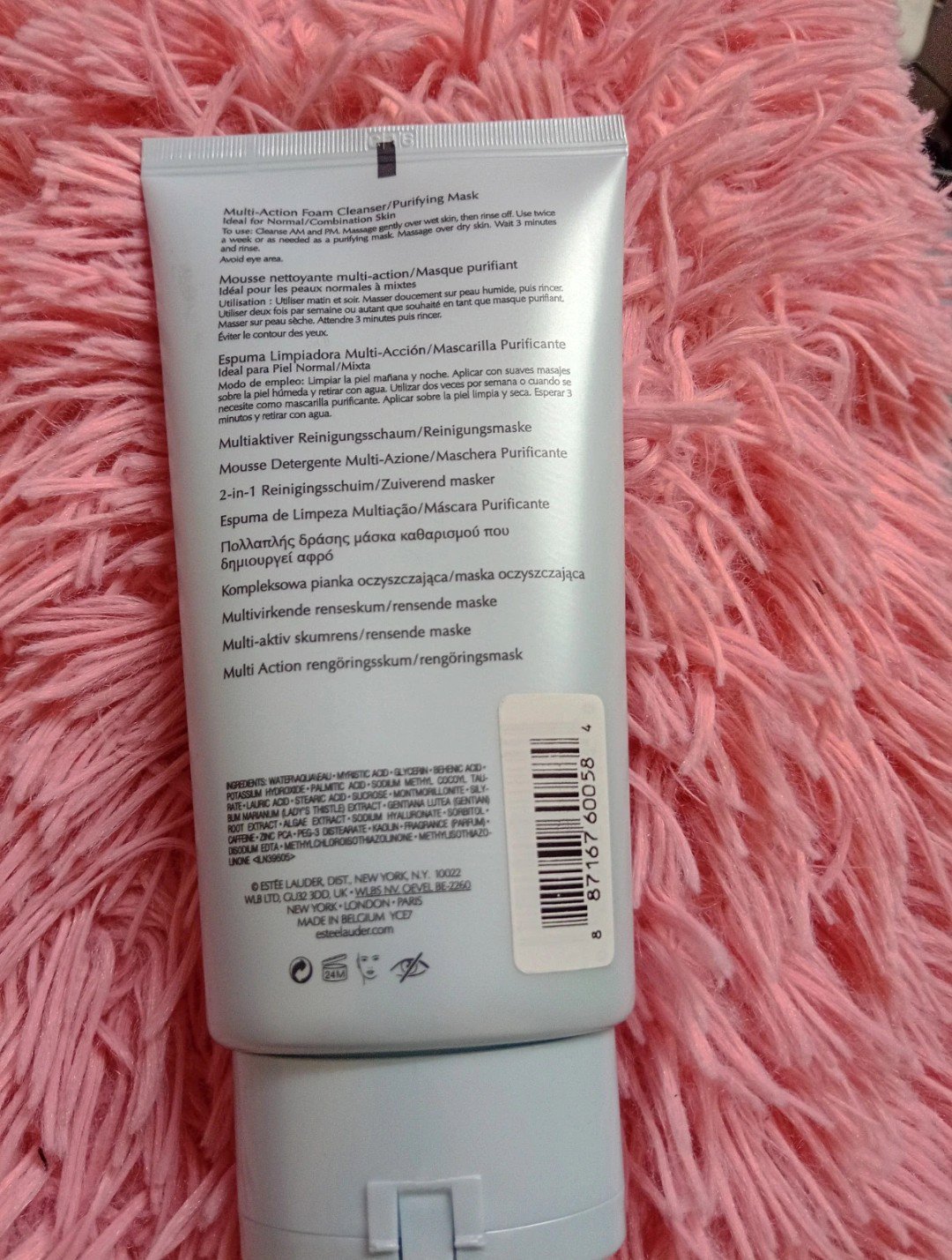 Estée Lauder Perfectly Clean Multi-Action Foam Cleanser Purifying Mask 150ml, Estée Lauder, 150ml, New condition — preloved on SilentSale®