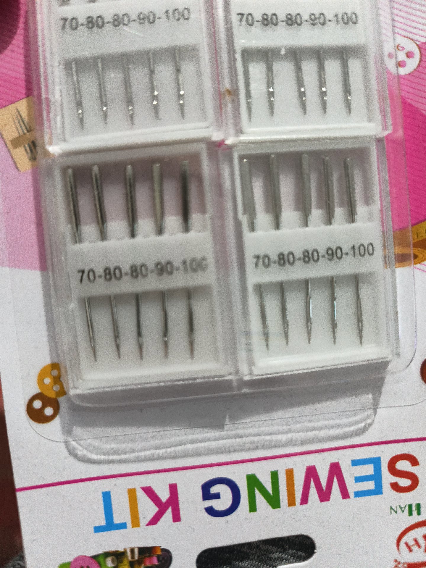 Sewing Machine Needles Kit Sizes 70-100, Unbranded, One Size, New condition — preloved on SilentSale®