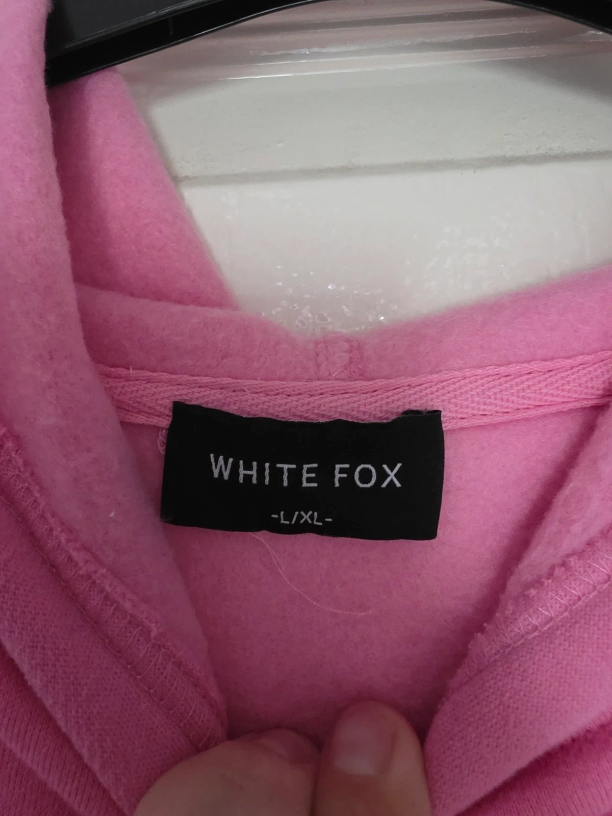 White Fox Hoodie Bubblegum Pink, White Fox, XL, Good condition — preloved on SilentSale®