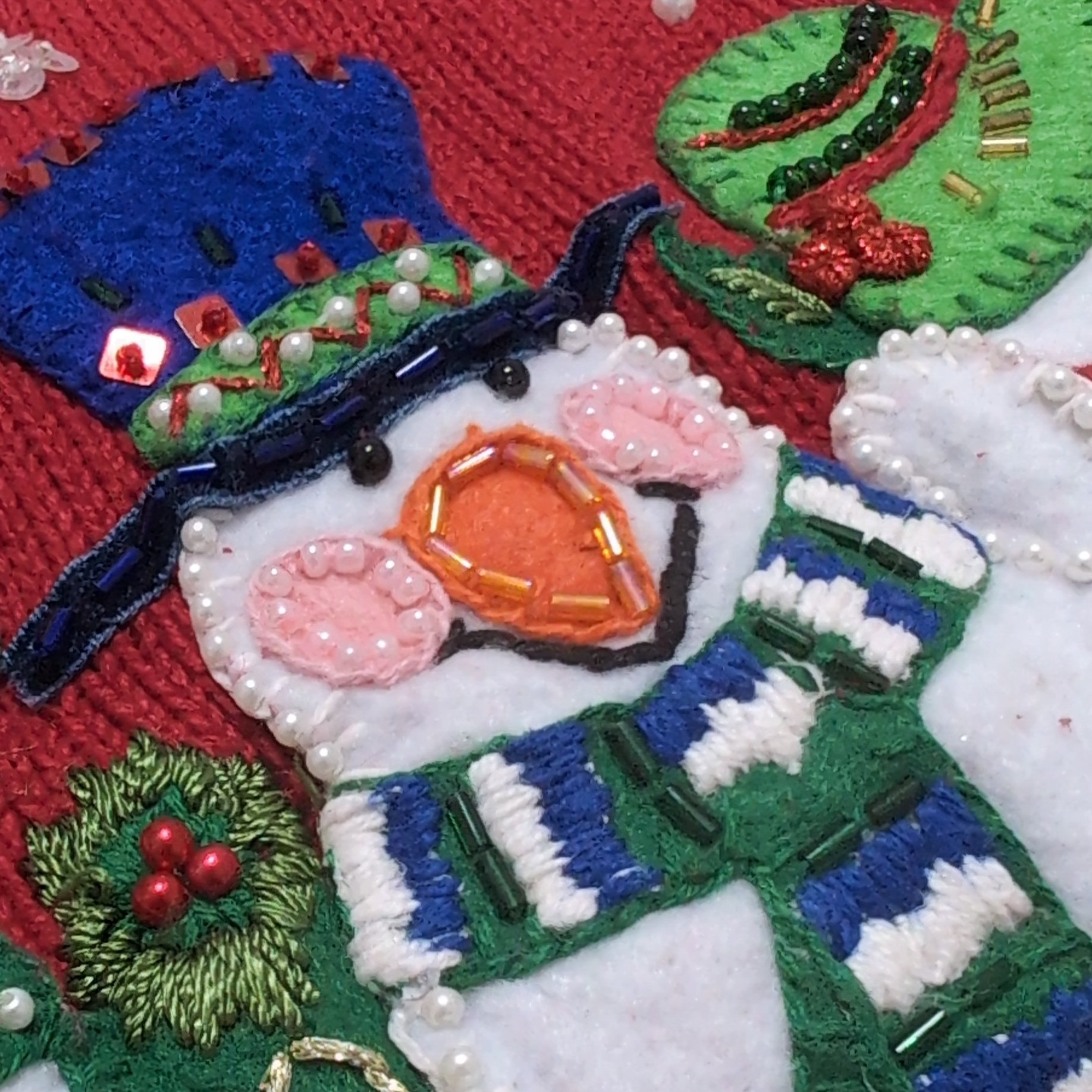 Heirloom Collectibles Red Christmas Snowman Knit Vest – Size M, George, M, Excellent condition — preloved on SilentSale®