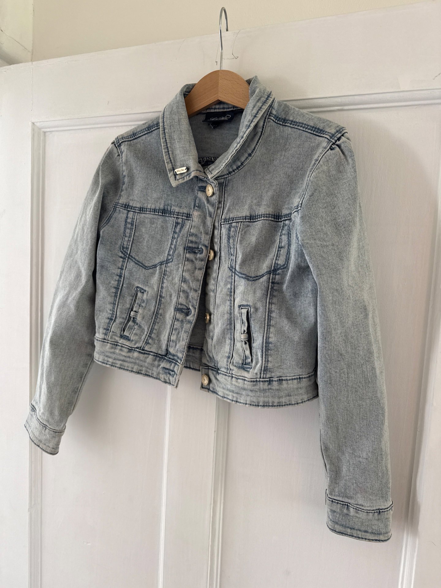 Light Blue Denim Jacket girls, Unbranded, 10 years, Good condition — preloved on SilentSale®