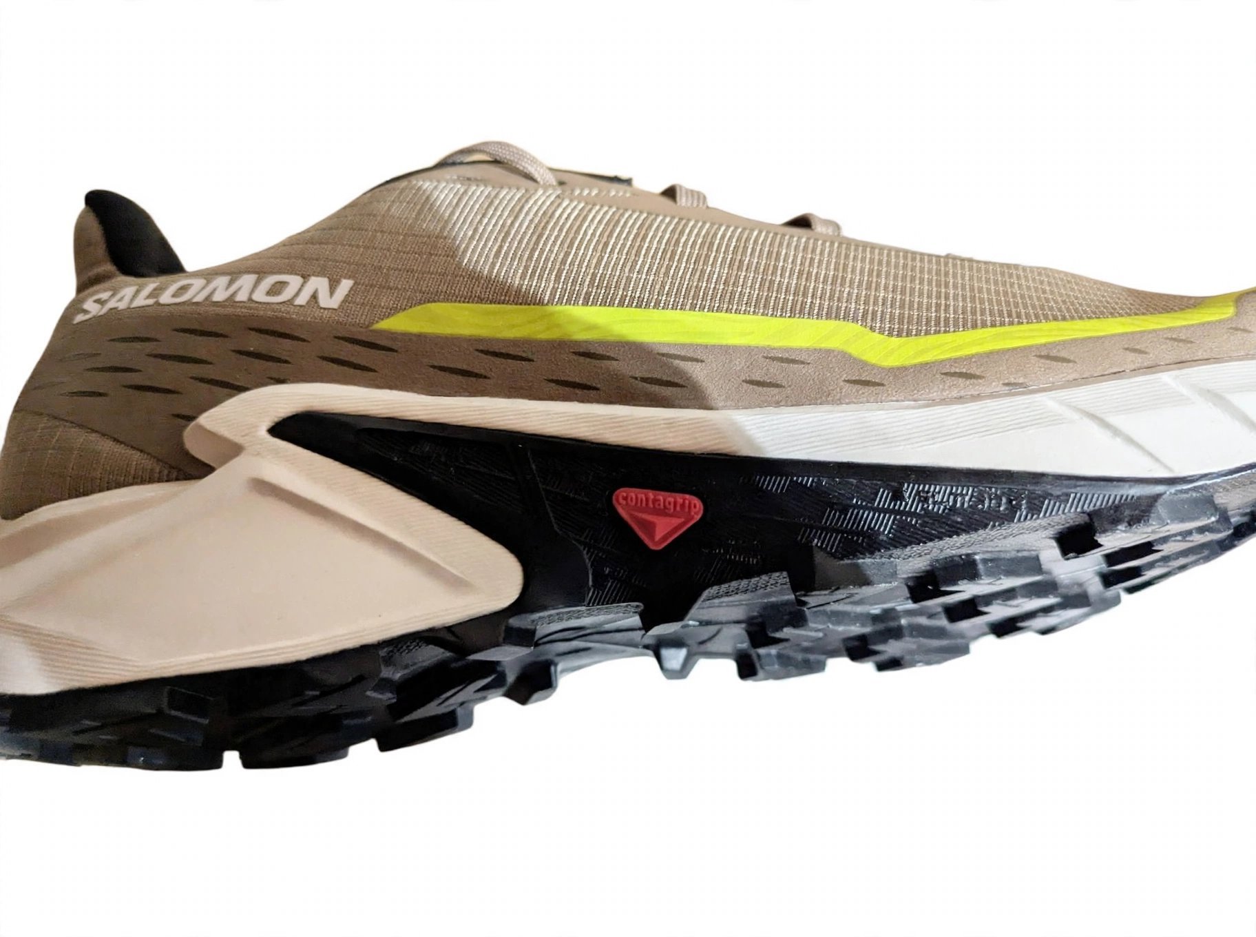 Salomon Alpha Cross 5 Brown Trail Running Shoes, Salomon, 10.5, New condition — preloved on SilentSale®