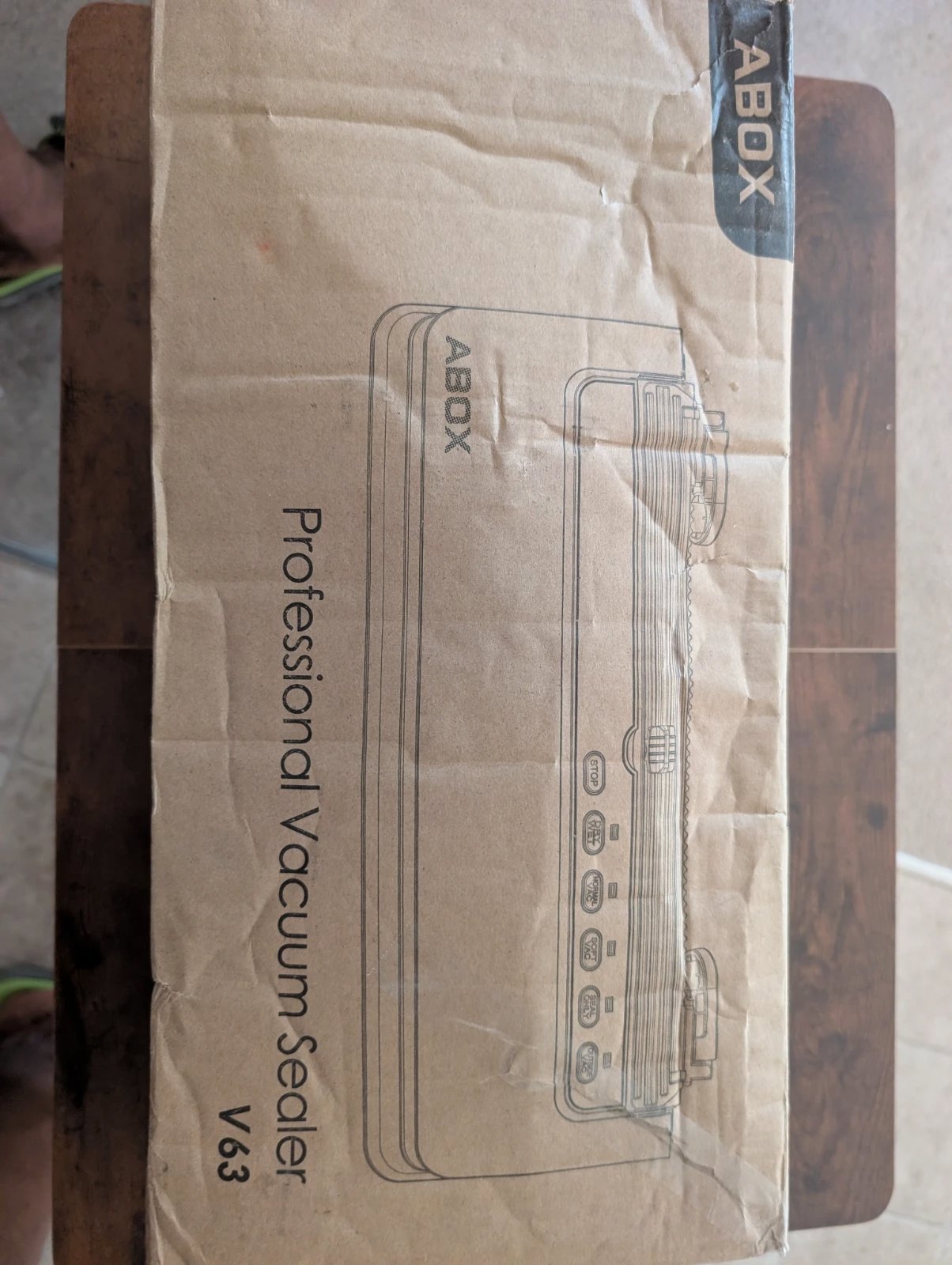 Abox professional heat-sealing food vacuum sealer - Model V63, Unbranded, One Size, New condition — preloved on SilentSale®
