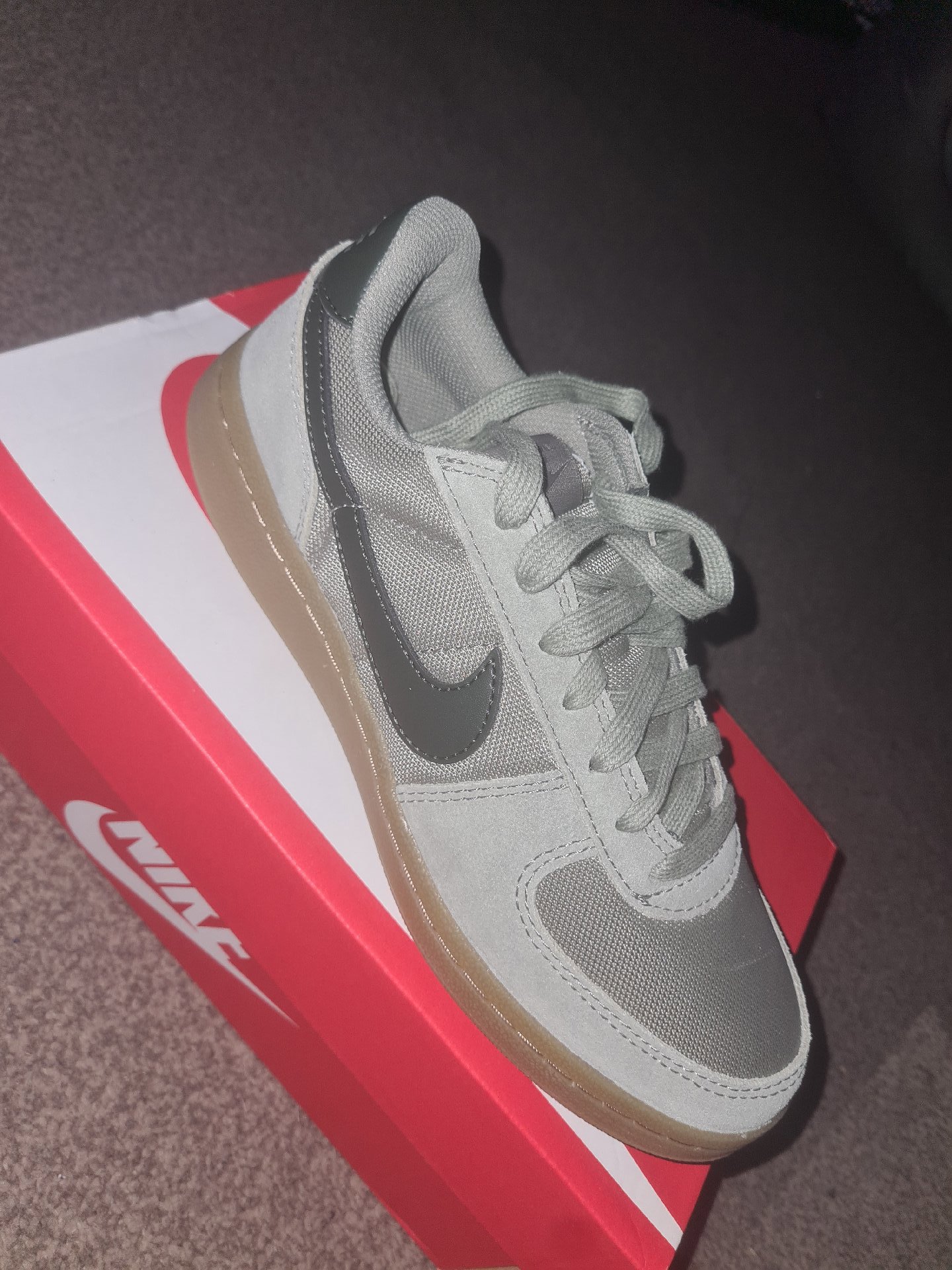 Nike Field General GS Light Army Trainers – UK 5.5Y, Nike, UK 5.5Y, Excellent condition — preloved on SilentSale®