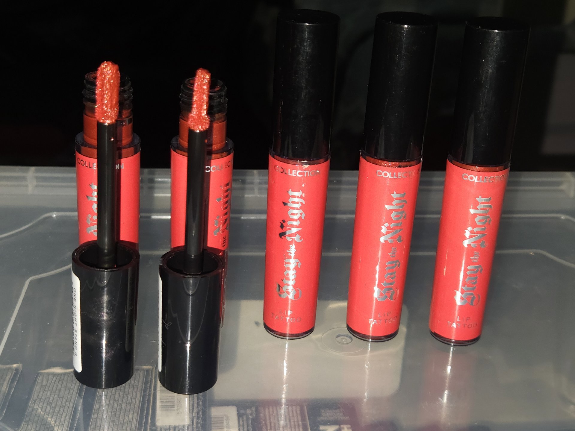 Collection Stay All Night Lip Tattoo Liquid Lipstick Red, Collection, 3.5ml, Excellent condition — preloved on SilentSale®