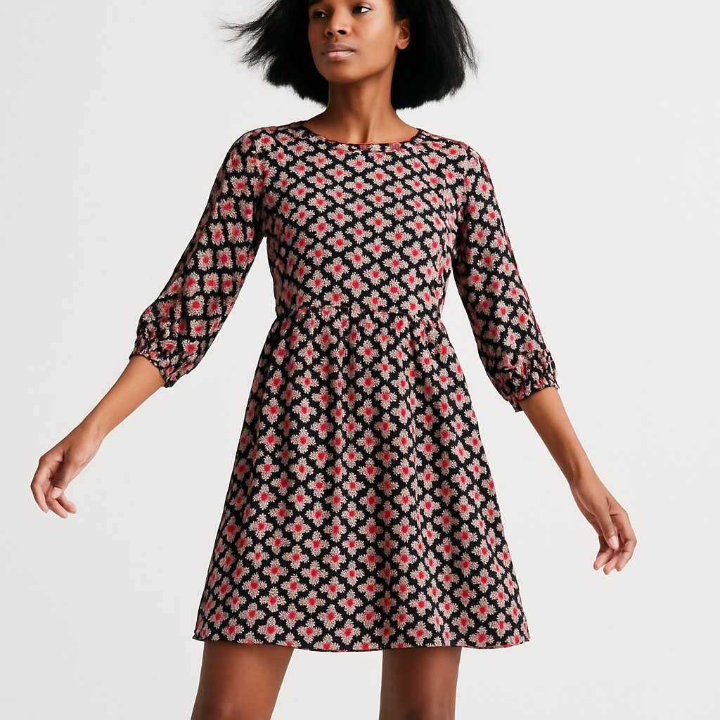 Geo Print EmpireTea Dress RN011, JD Williams, XXXL, New condition — preloved on SilentSale®