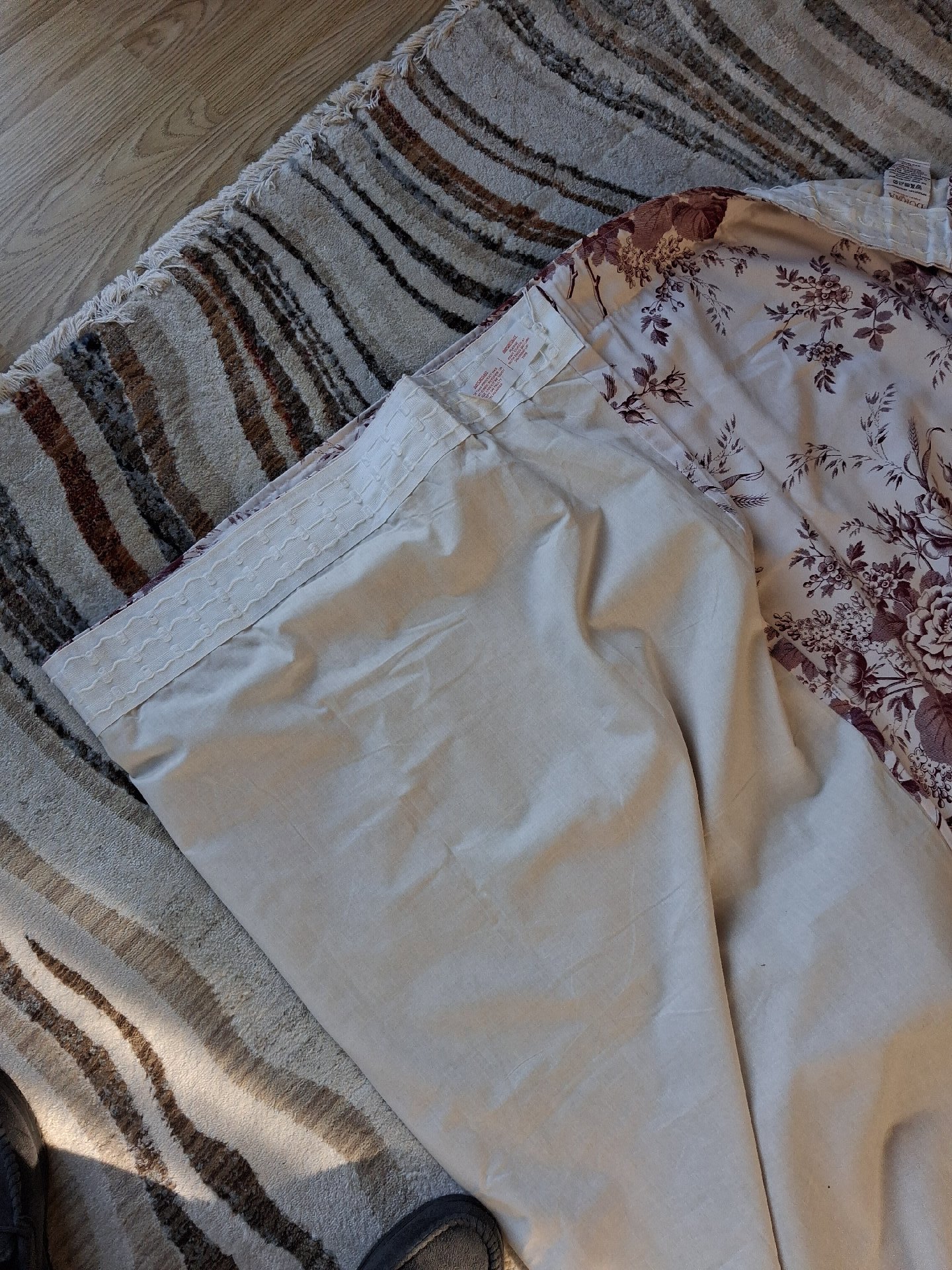 Dorma Floral Curtain Panels  90x90 inch, Dorma, Large, New condition — preloved on SilentSale®