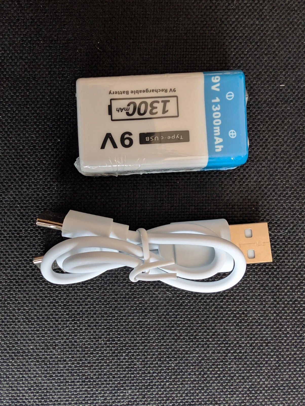 9v rechargeable batteries 1300mah high-performance li-ion block battery, ION, D, New condition — preloved on SilentSale®